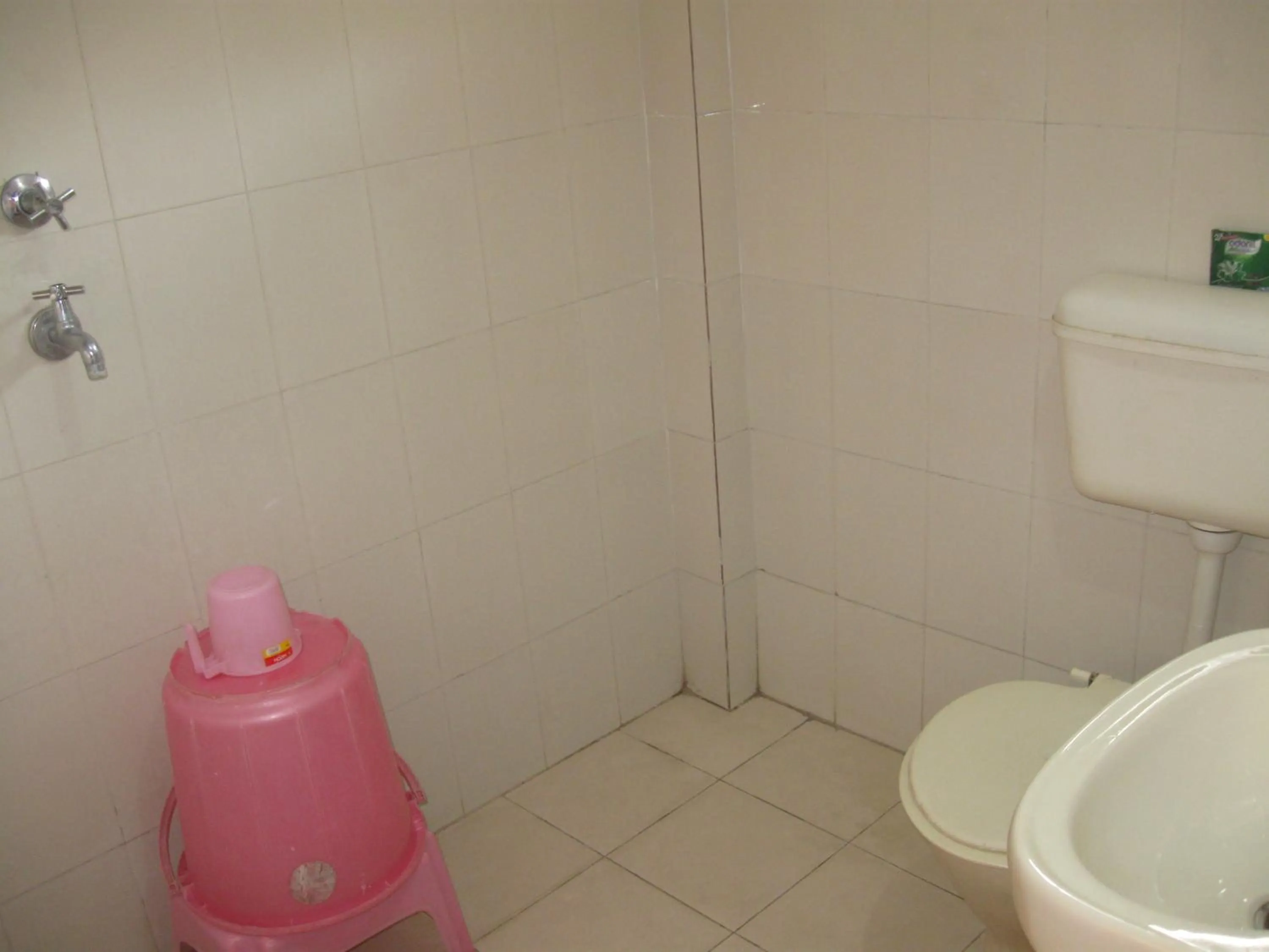 Bathroom in Hotel Shiv Ganga