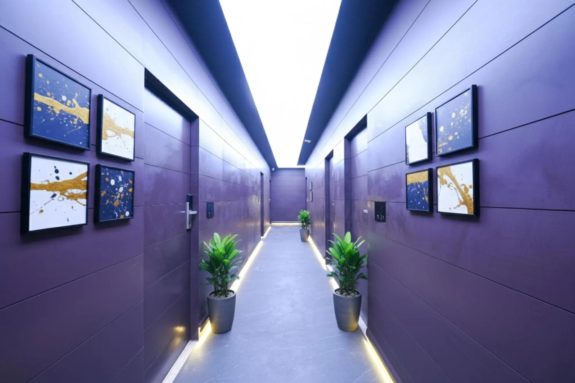 Lobby or reception in FabHotel Prime Elegance Suites