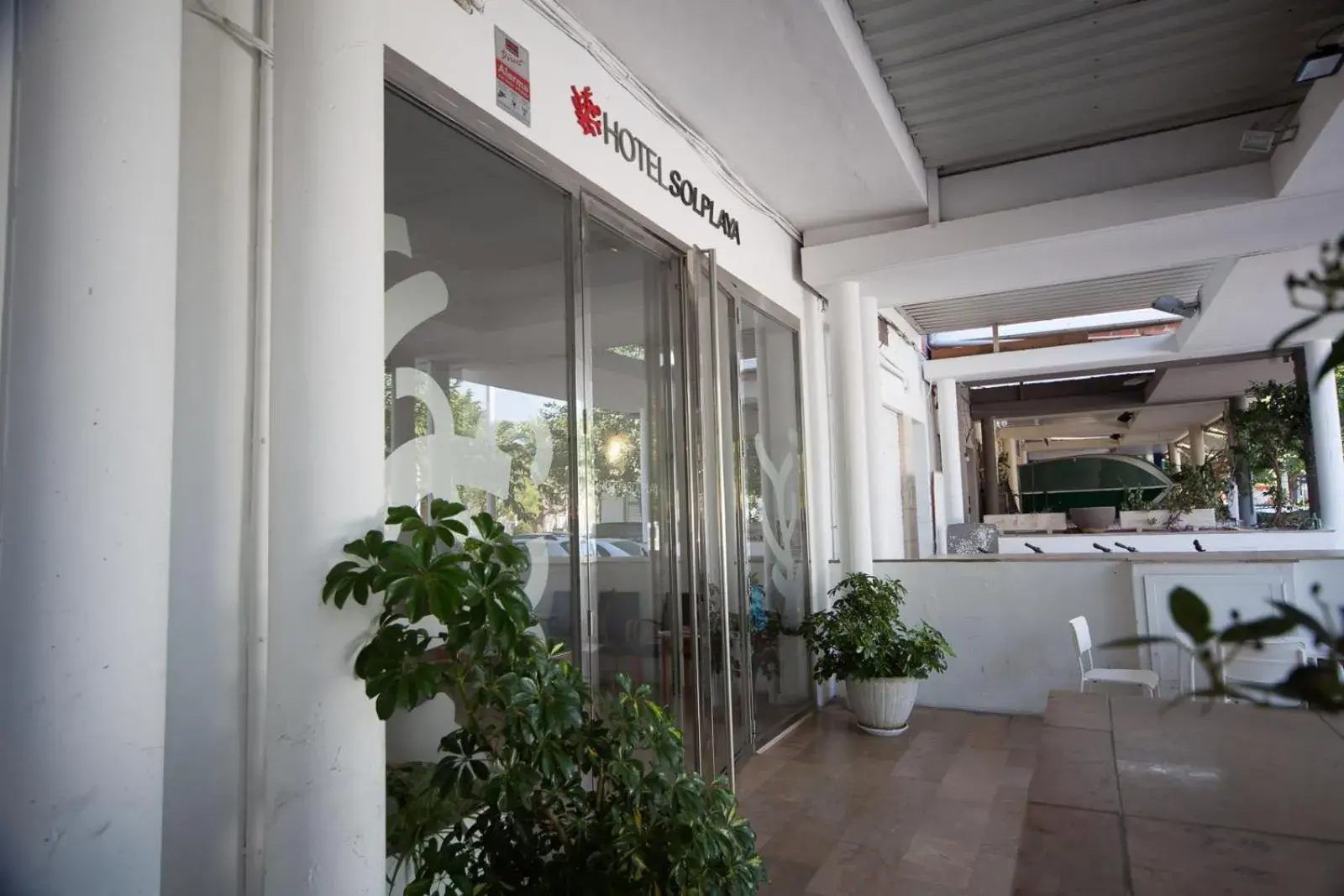 Facade/entrance in Sol Playa Facade/entrance in Sol Playa