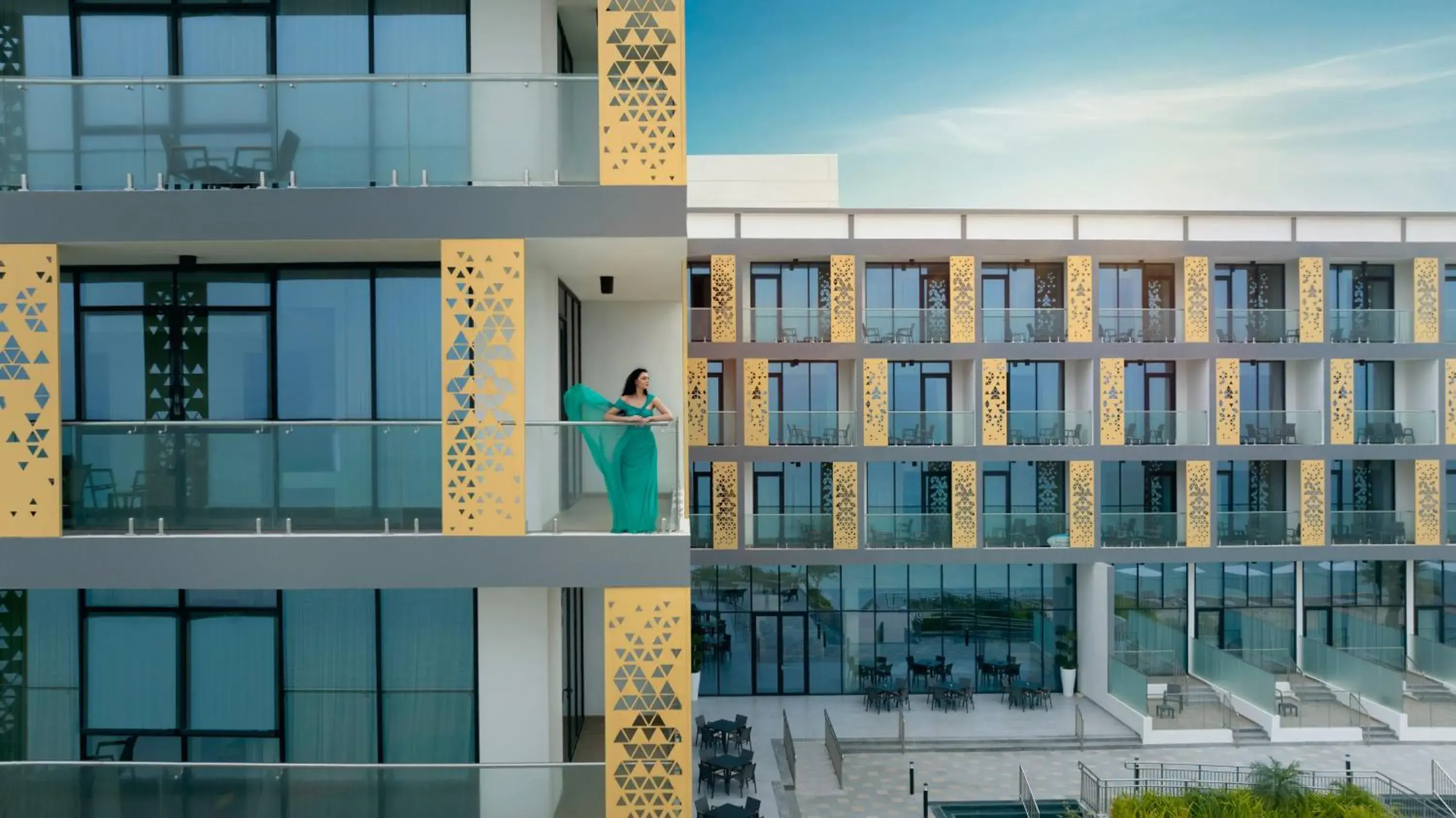 Property building in Beach Bay Hotel Mirfa Property building in Beach Bay Hotel Mirfa