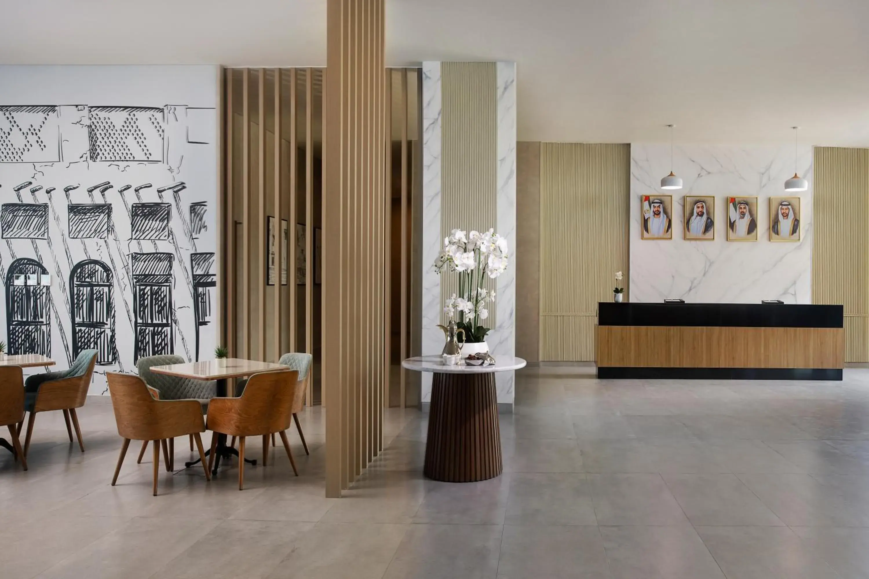 Lobby or reception in Beach Bay Hotel Mirfa Lobby or reception in Beach Bay Hotel Mirfa