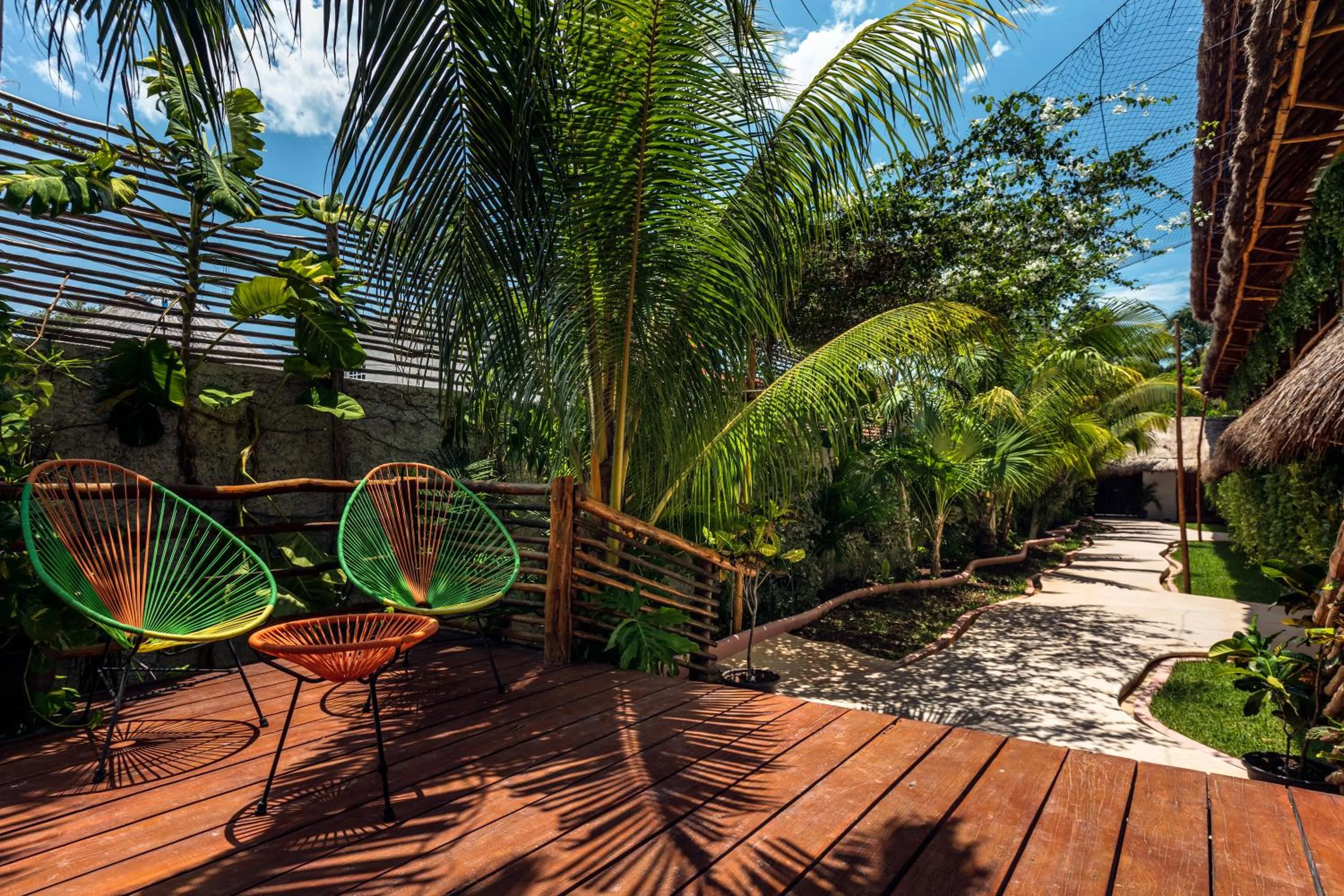 Swimming pool in La Palma Holbox