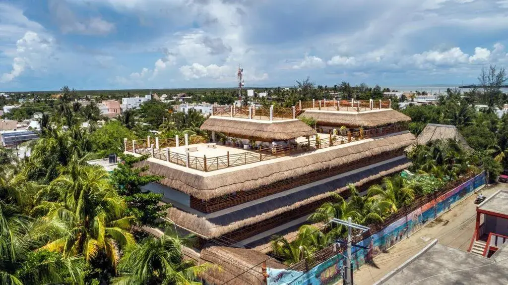 Property building in La Palma Holbox Property building in La Palma Holbox