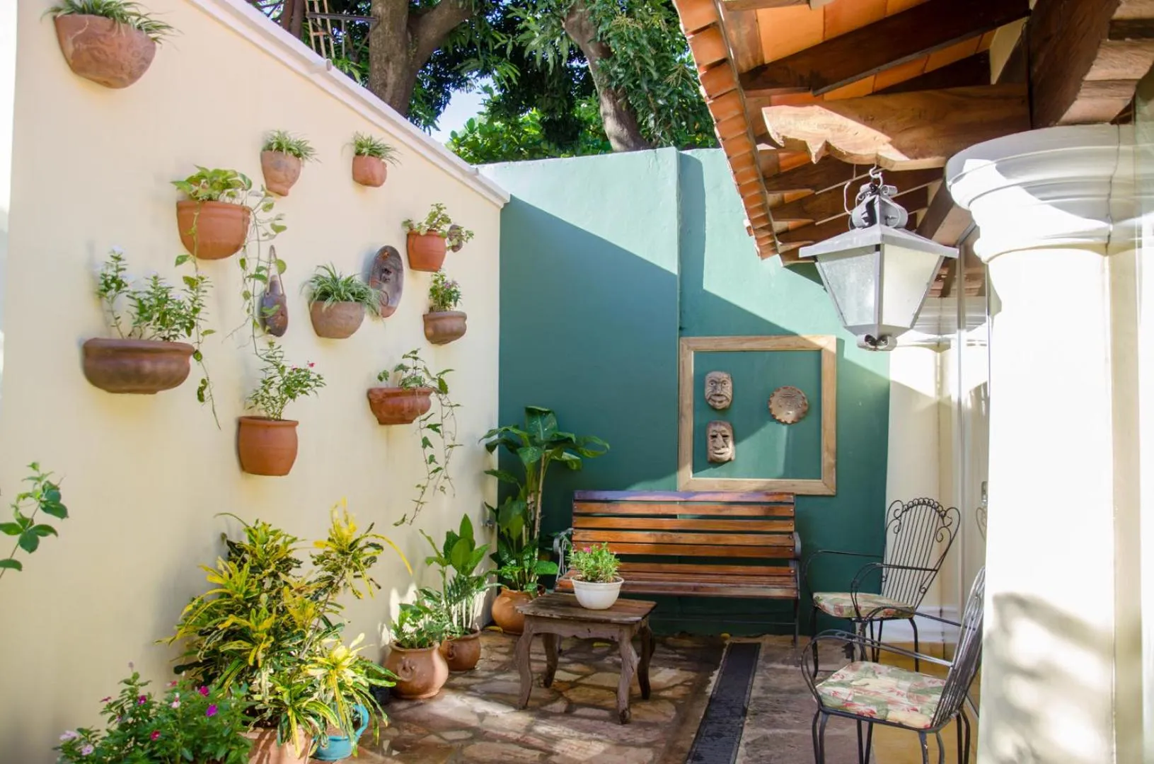 Patio in La Casona Hotel Boutique