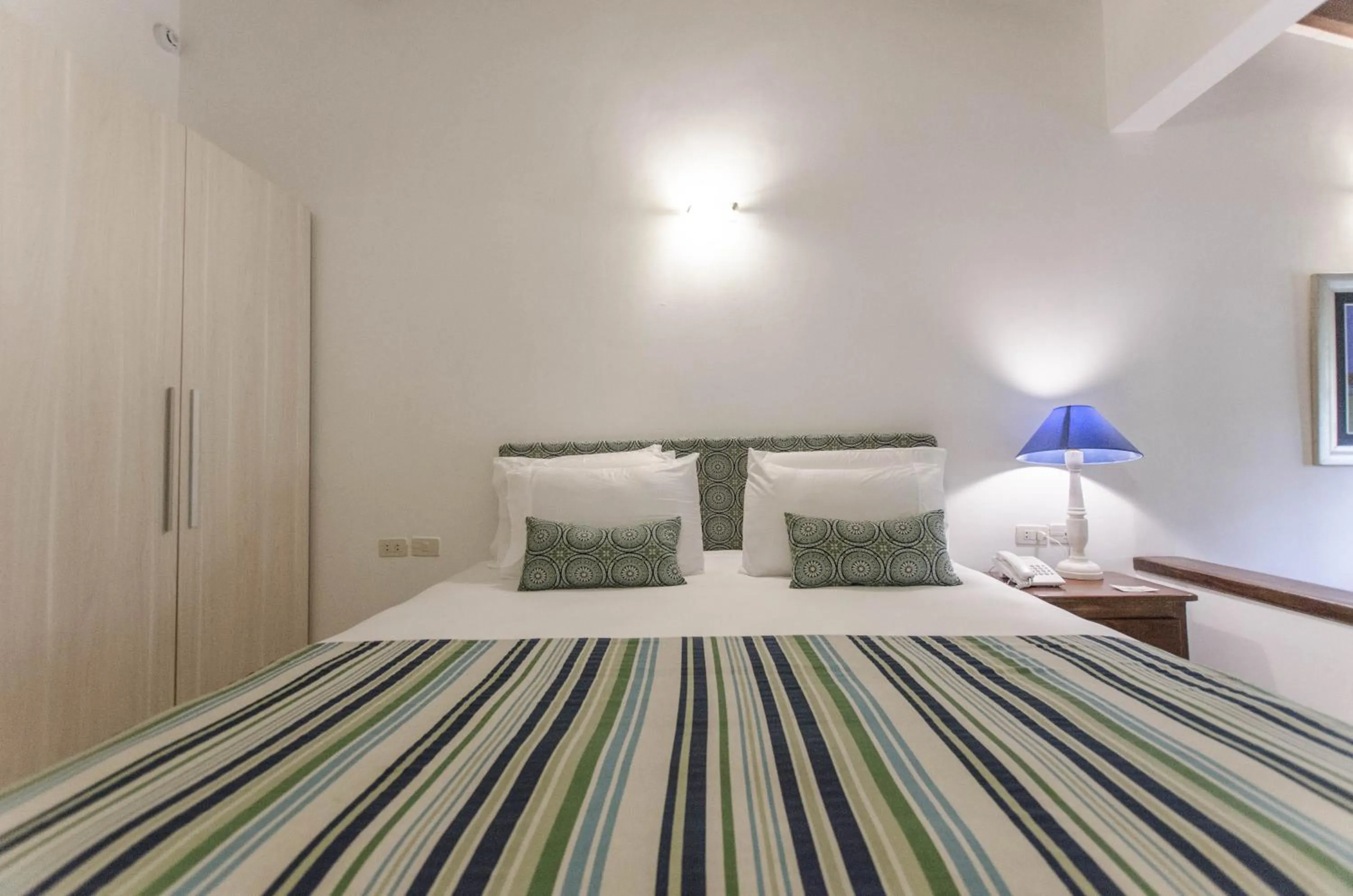 Bed in La Casona Hotel Boutique