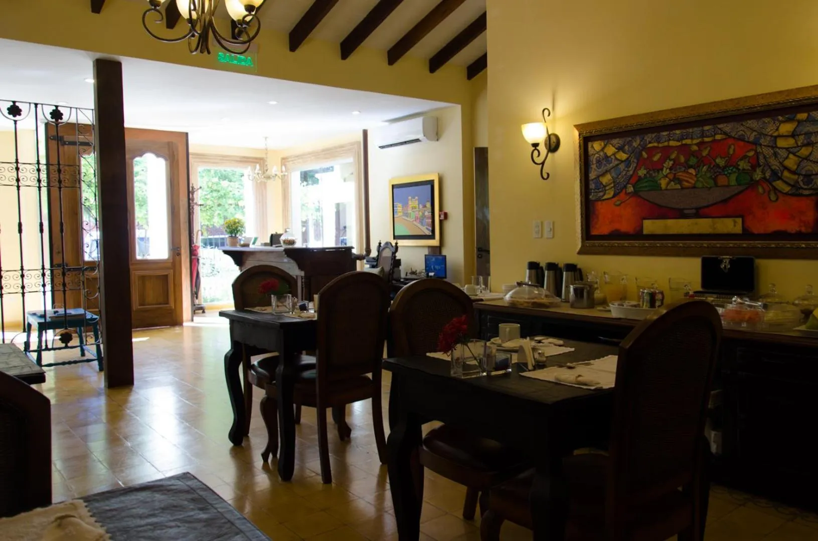 Lobby or reception in La Casona Hotel Boutique