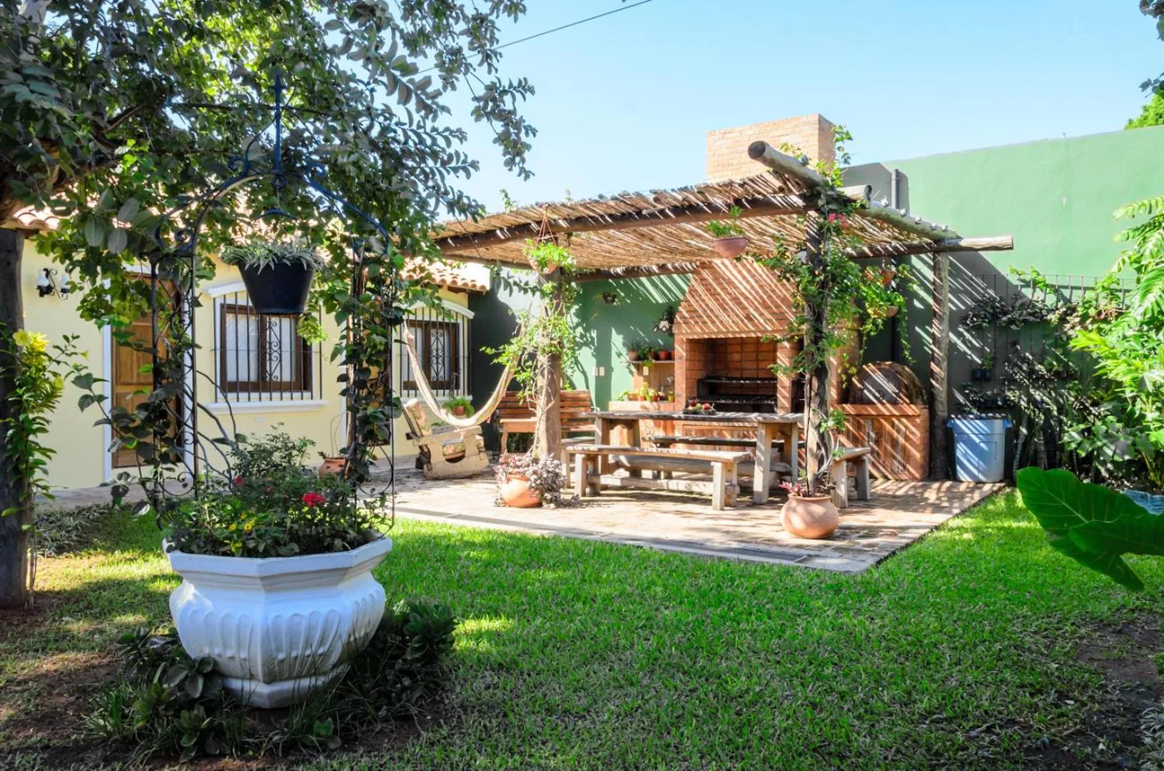 Garden in La Casona Hotel Boutique