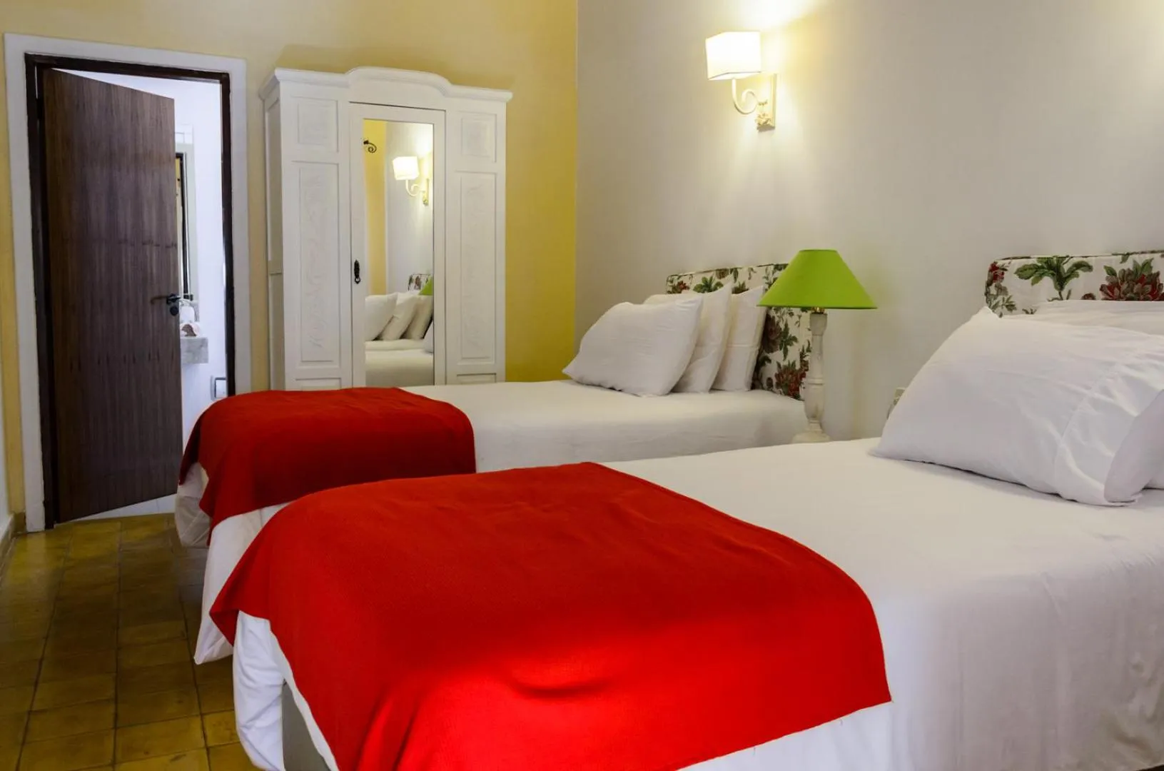 Bed in La Casona Hotel Boutique