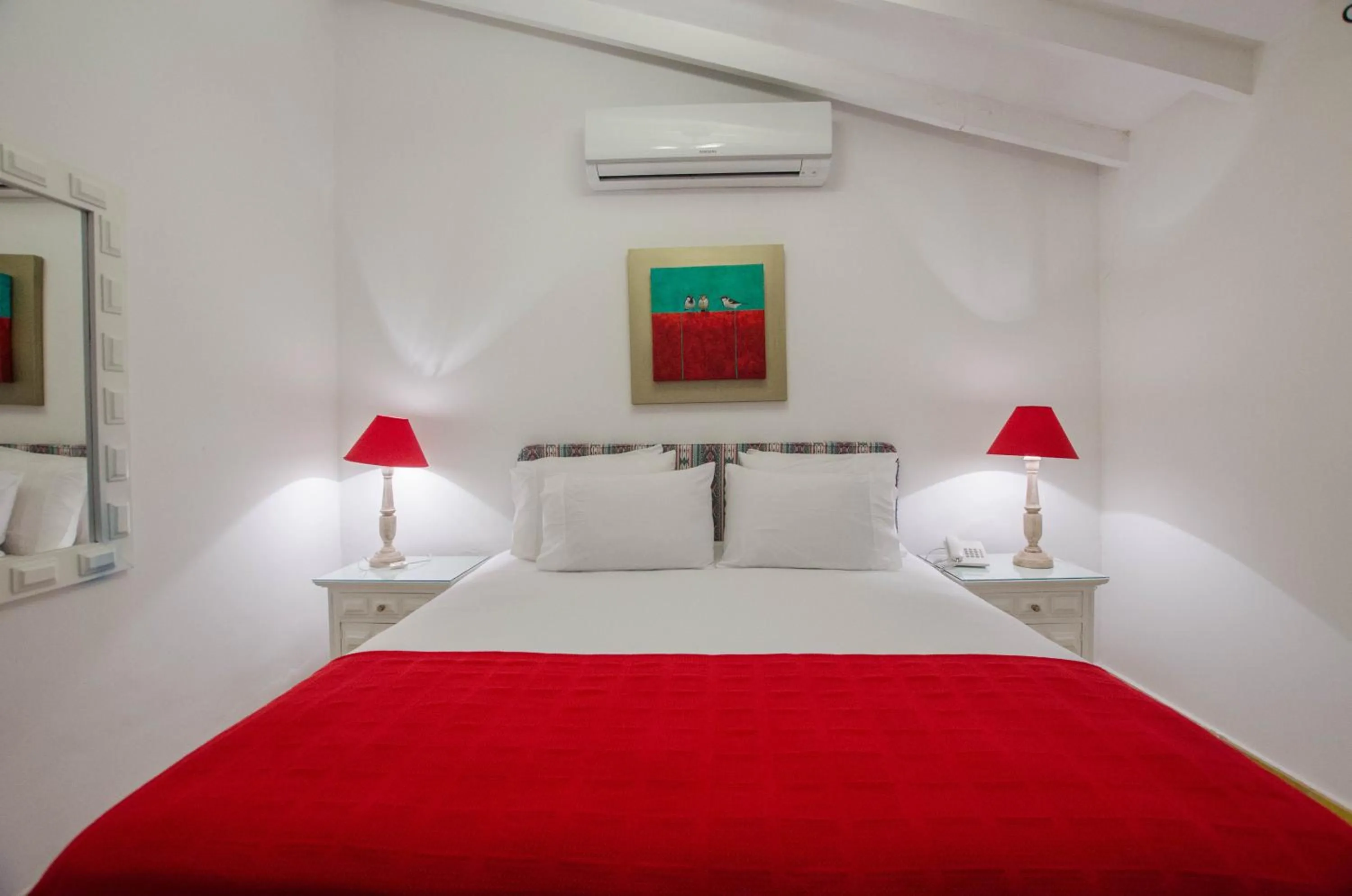 Bed in La Casona Hotel Boutique