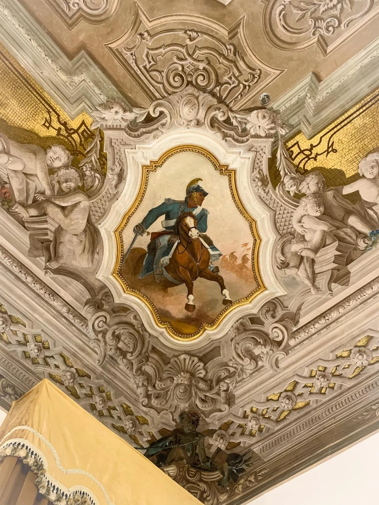 Decorative detail in Hotel Ai Cavalieri di Venezia