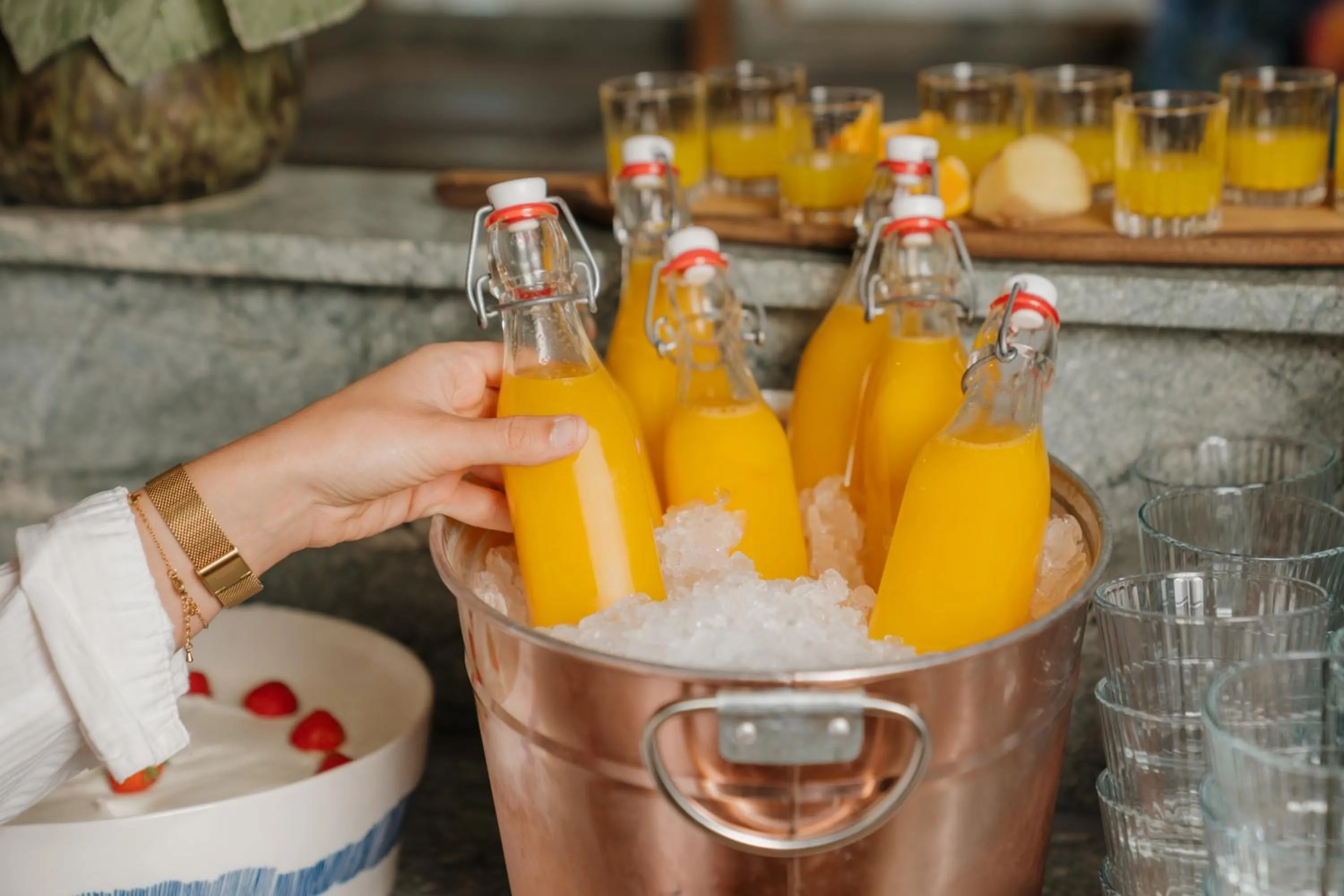 Buffet breakfast in De Plesman Hotel The Hague