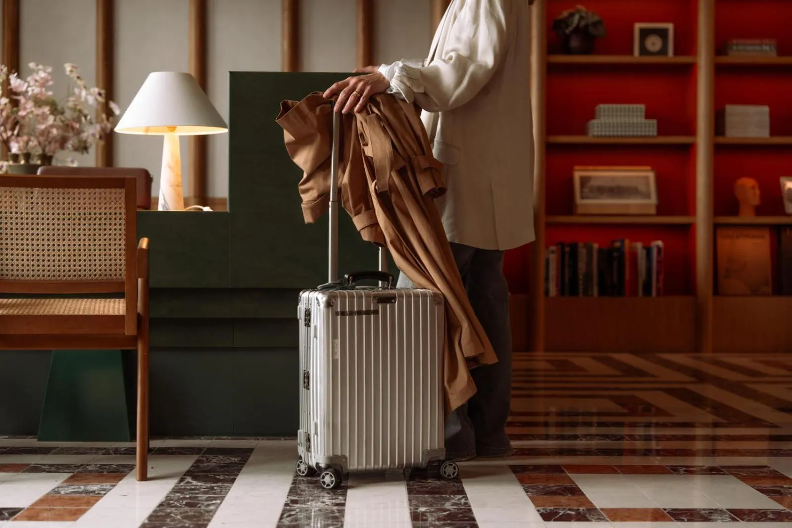 Lobby or reception in De Plesman Hotel The Hague