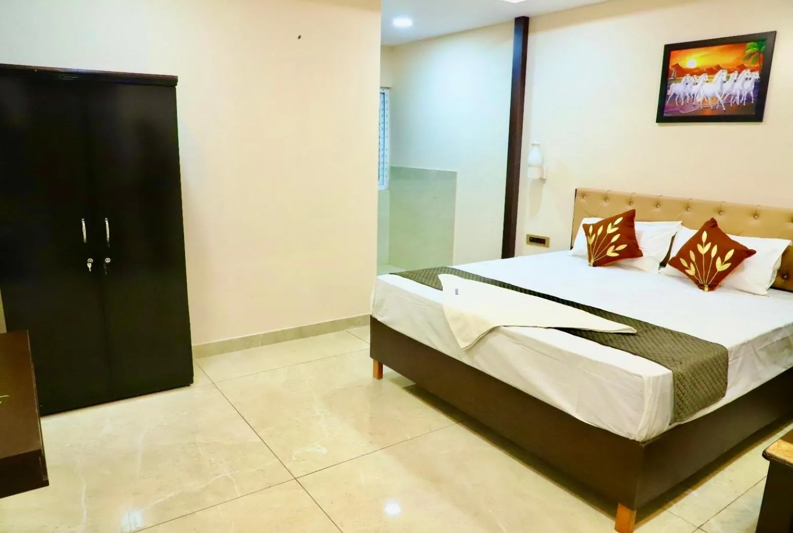 Bed in Gokulam Grand