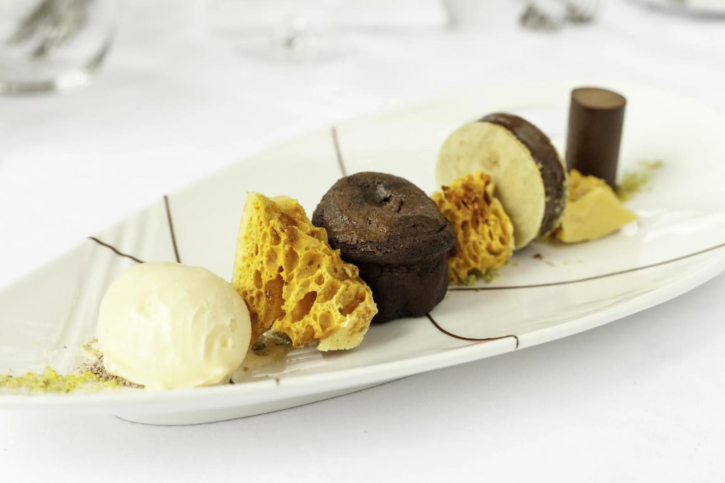 Food close-up in Two Bridges Hotel