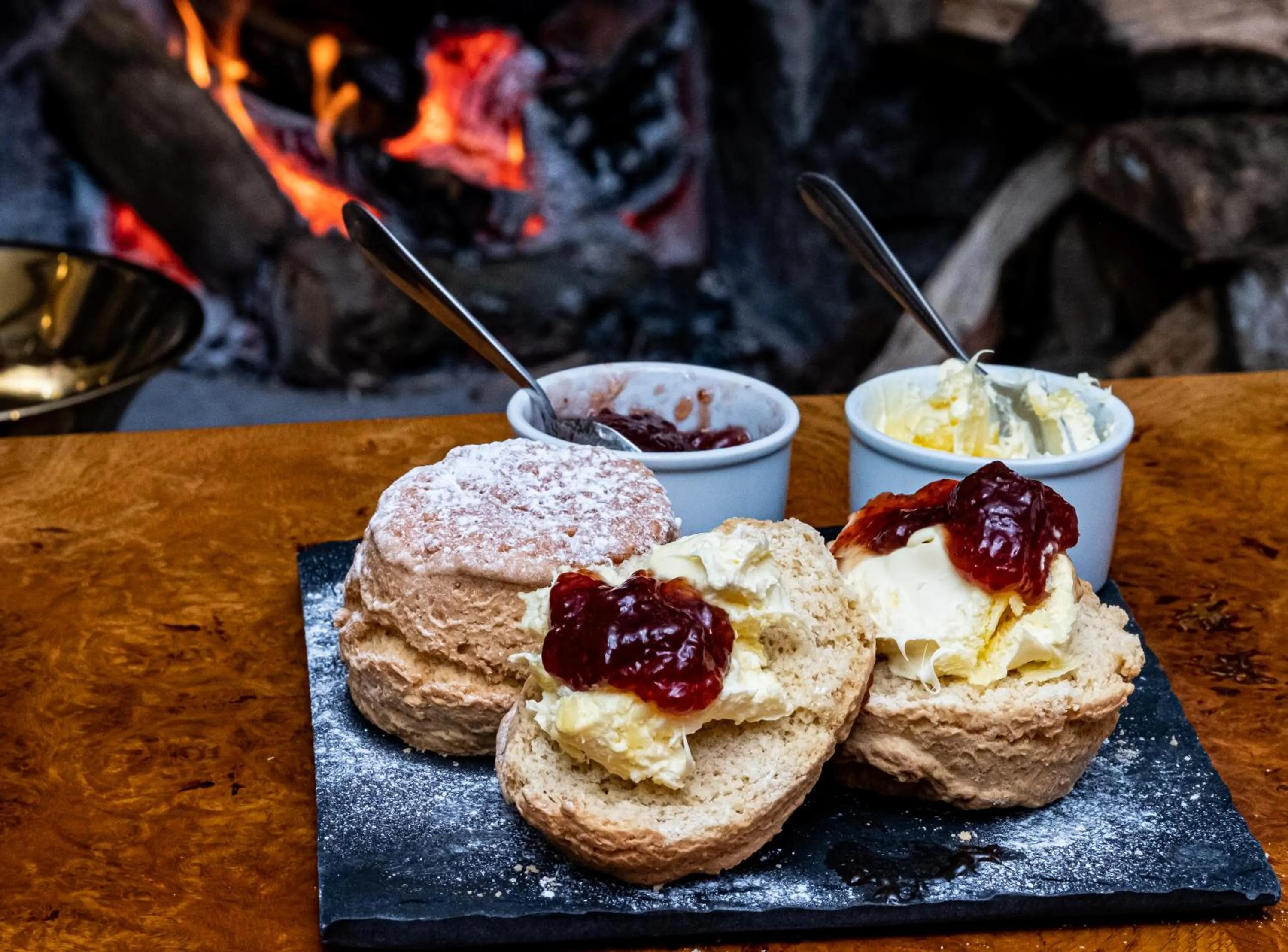 Food close-up in Two Bridges Hotel