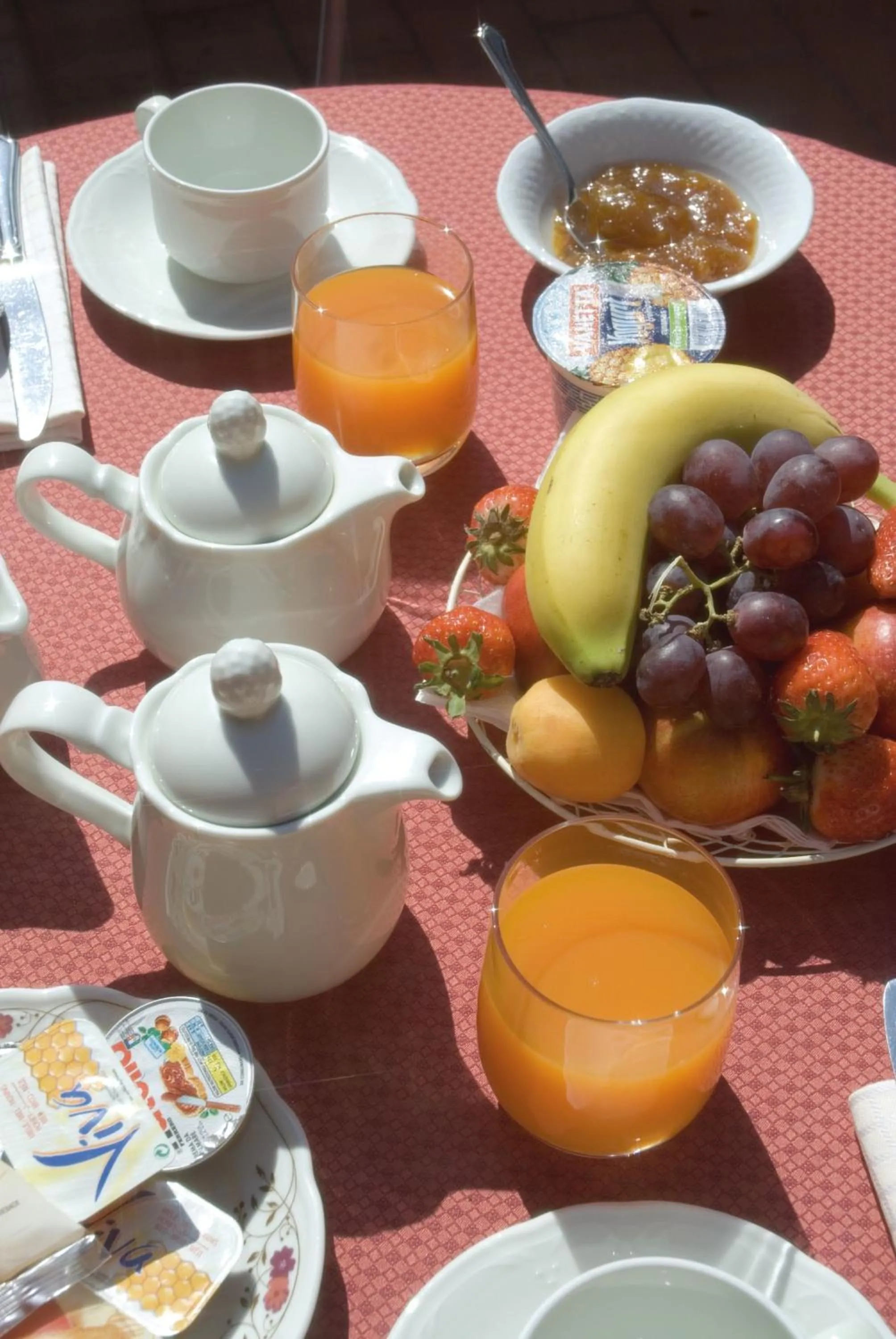 Food in La Pinetina