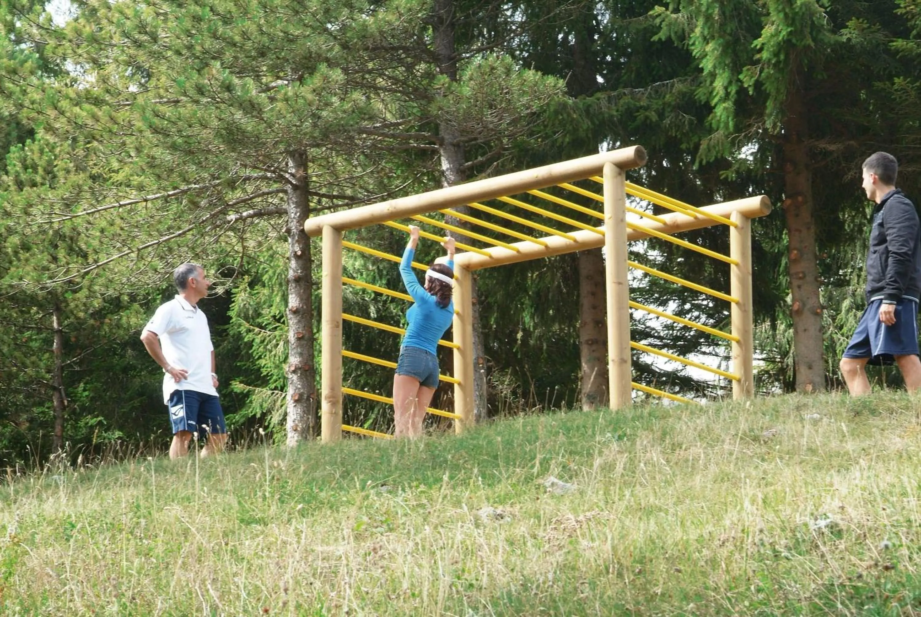 Facade/entrance in La Pinetina