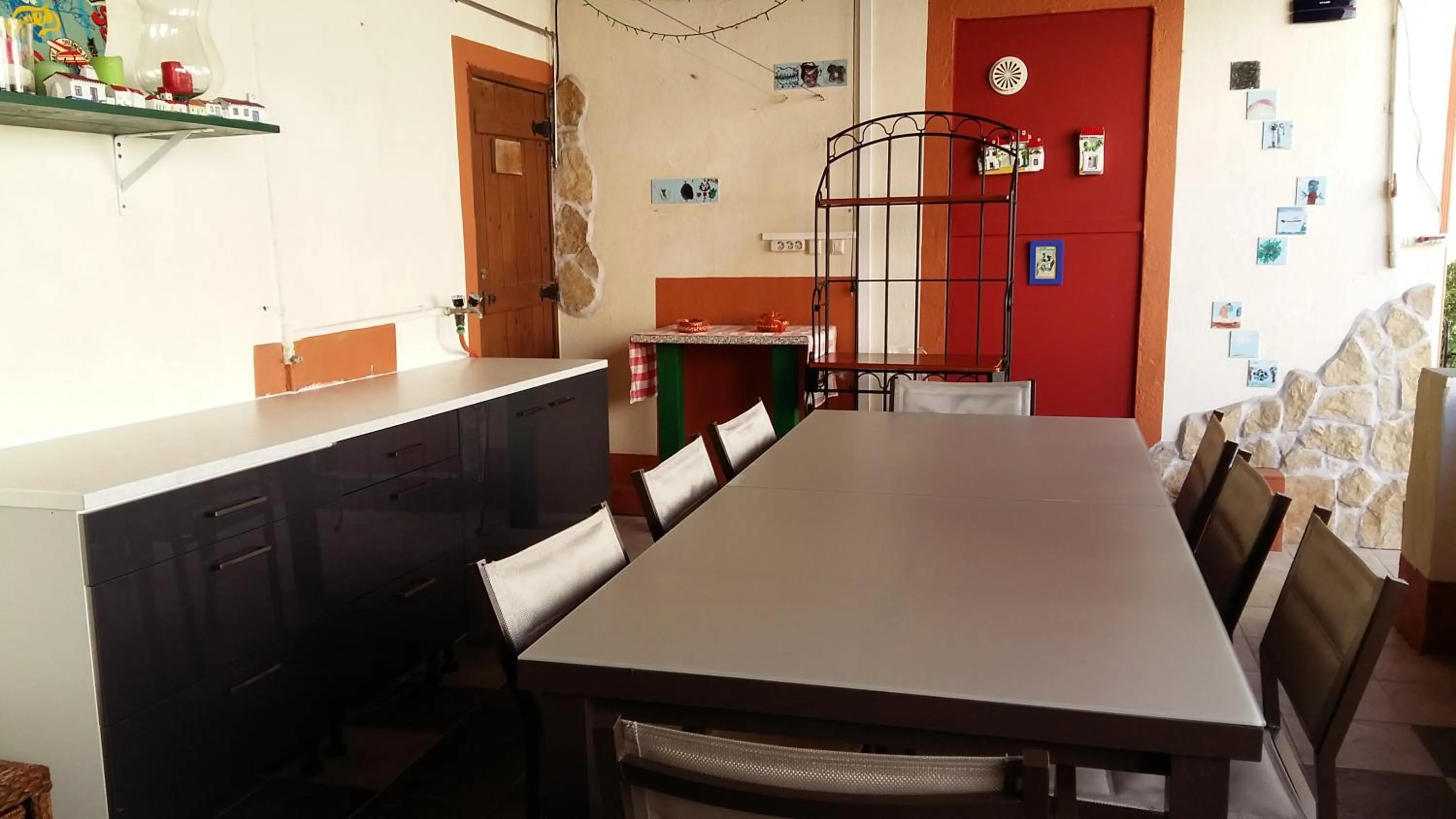 Communal kitchen in Casa o Futuro