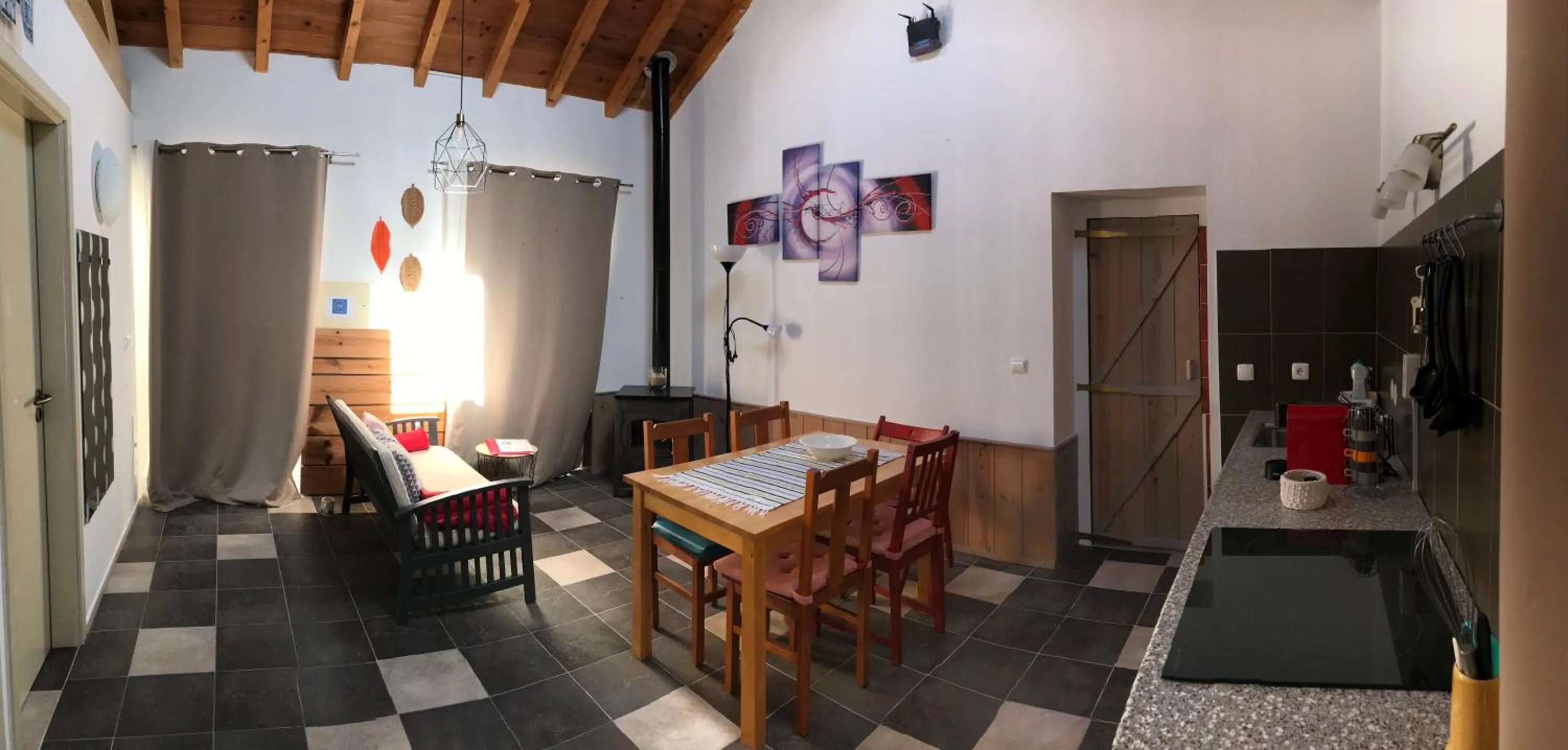 kitchen in Casa o Futuro