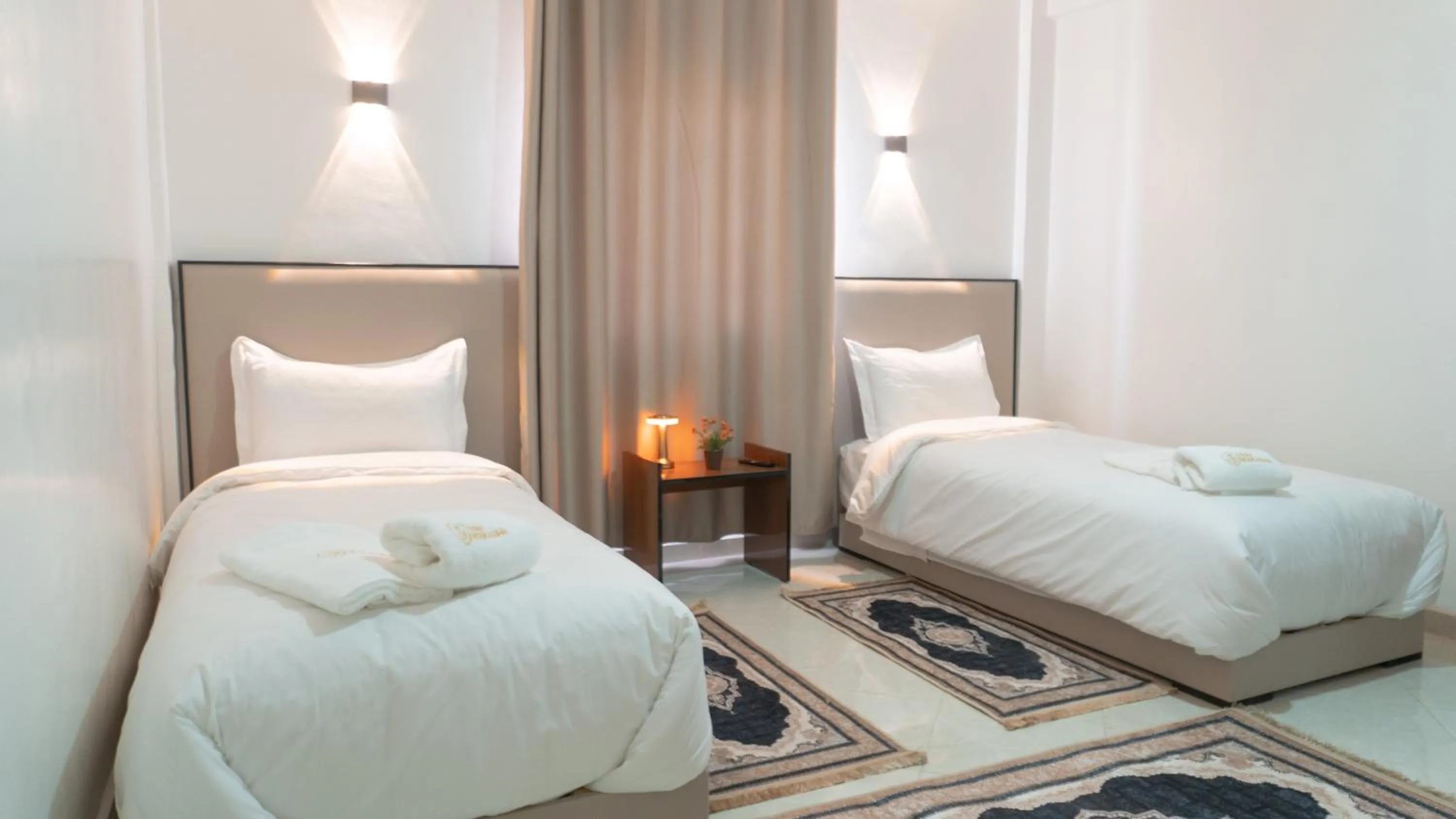 Bed in Hôtel Moukawama Restaurant & SPA Dakhla