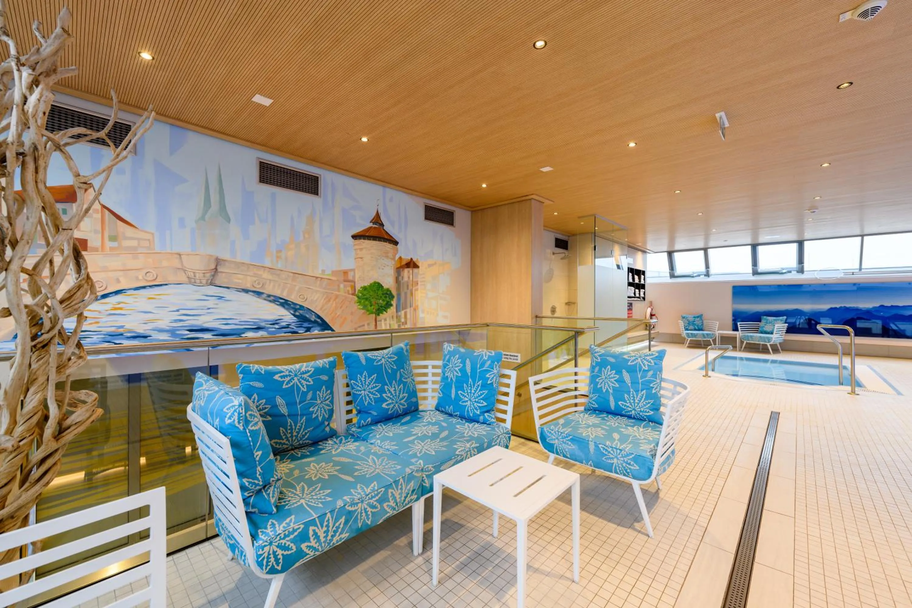 Seating area in Novotel Nürnberg Centre Ville