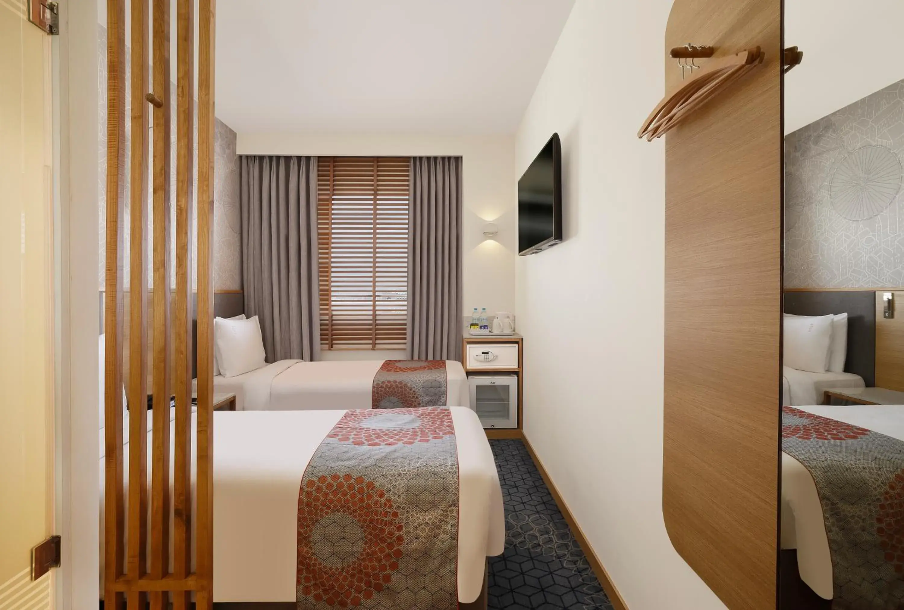 Bedroom, Bed in Holiday Inn Express Gurugram Sector 50 by IHG Bedroom, Bed in Holiday Inn Express Gurugram Sector 50 by IHG
