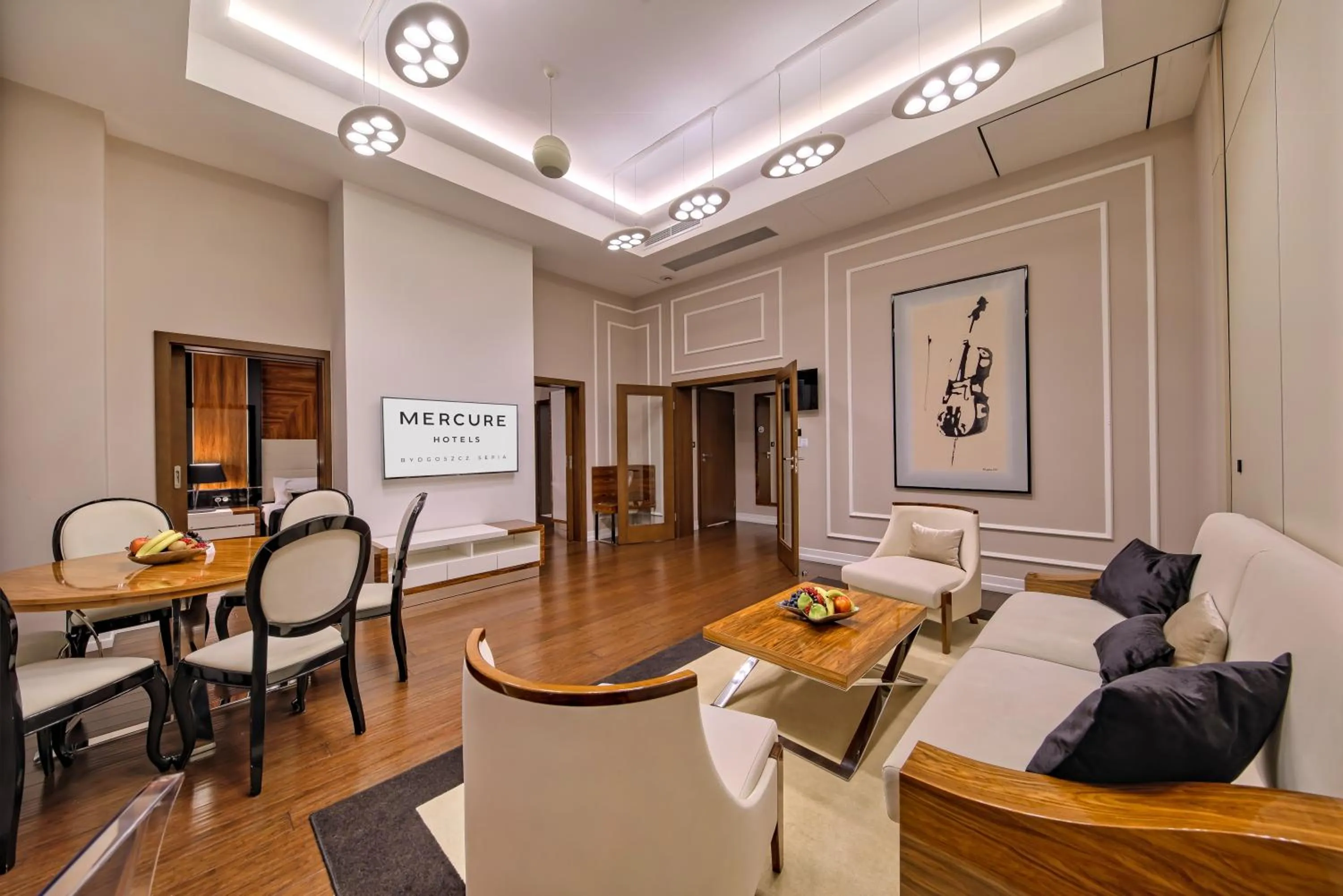 Living room in Mercure Bydgoszcz Sepia