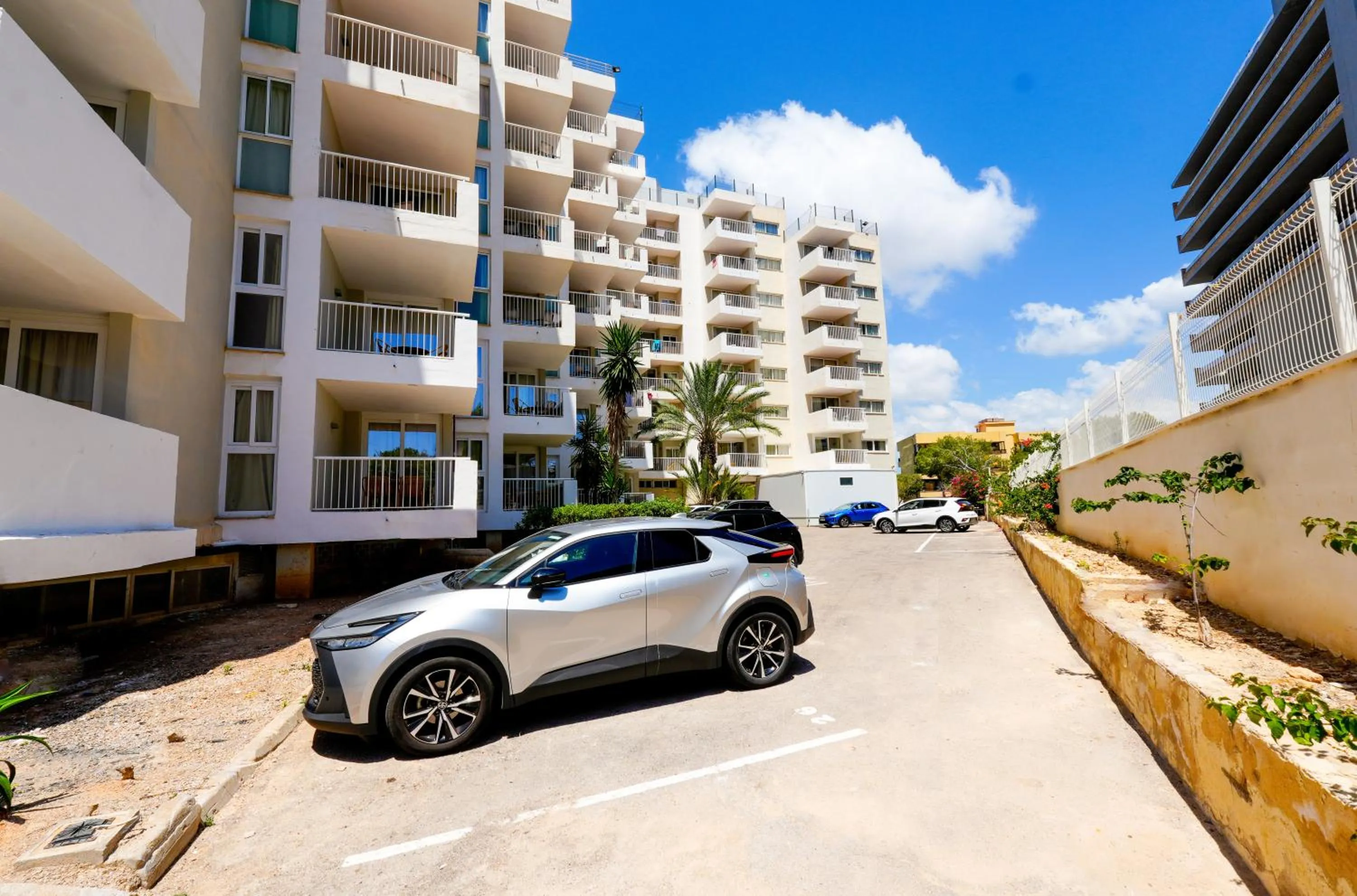 Parking in Apartamentos Vistasol