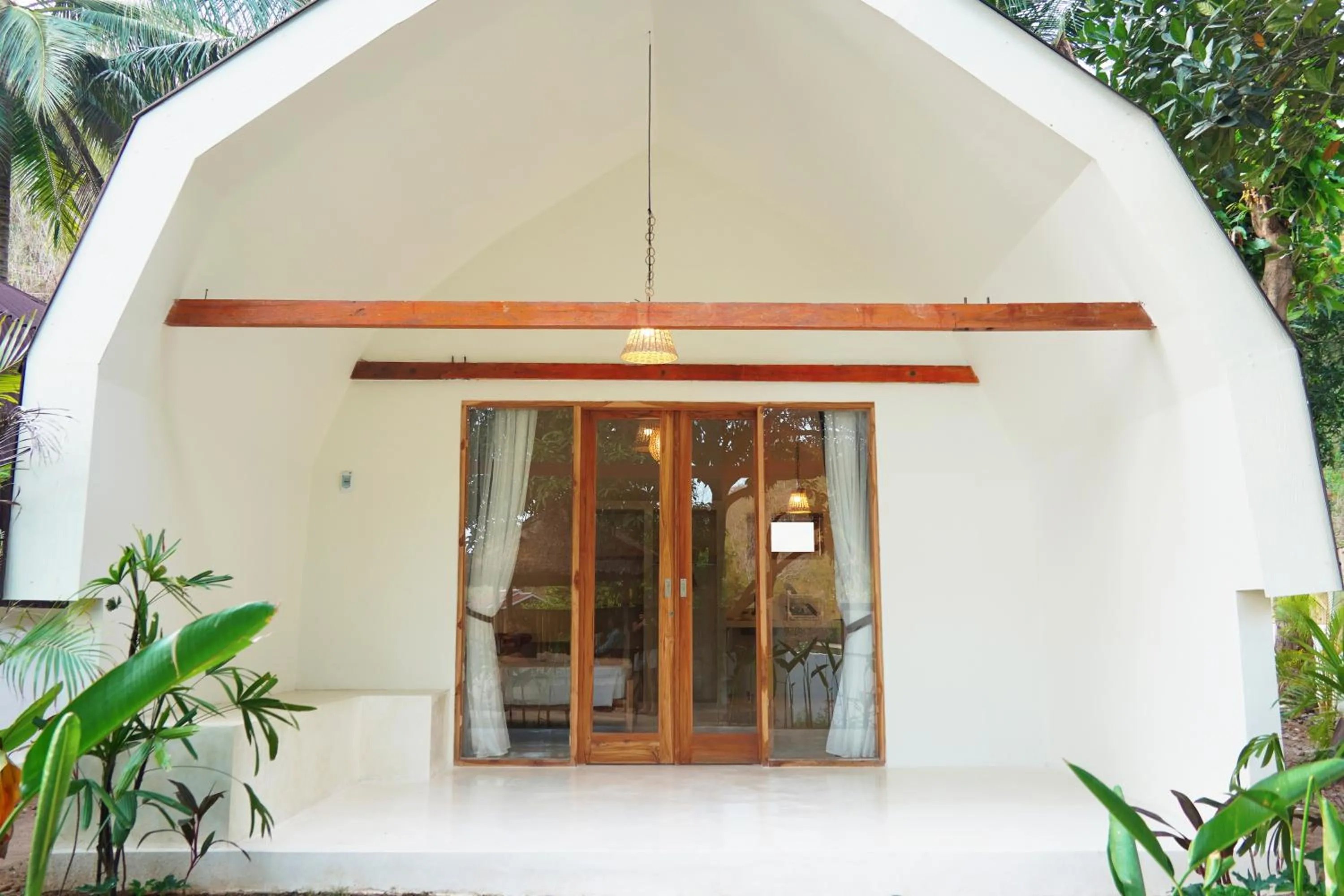Facade/entrance in Jungle Bungalows