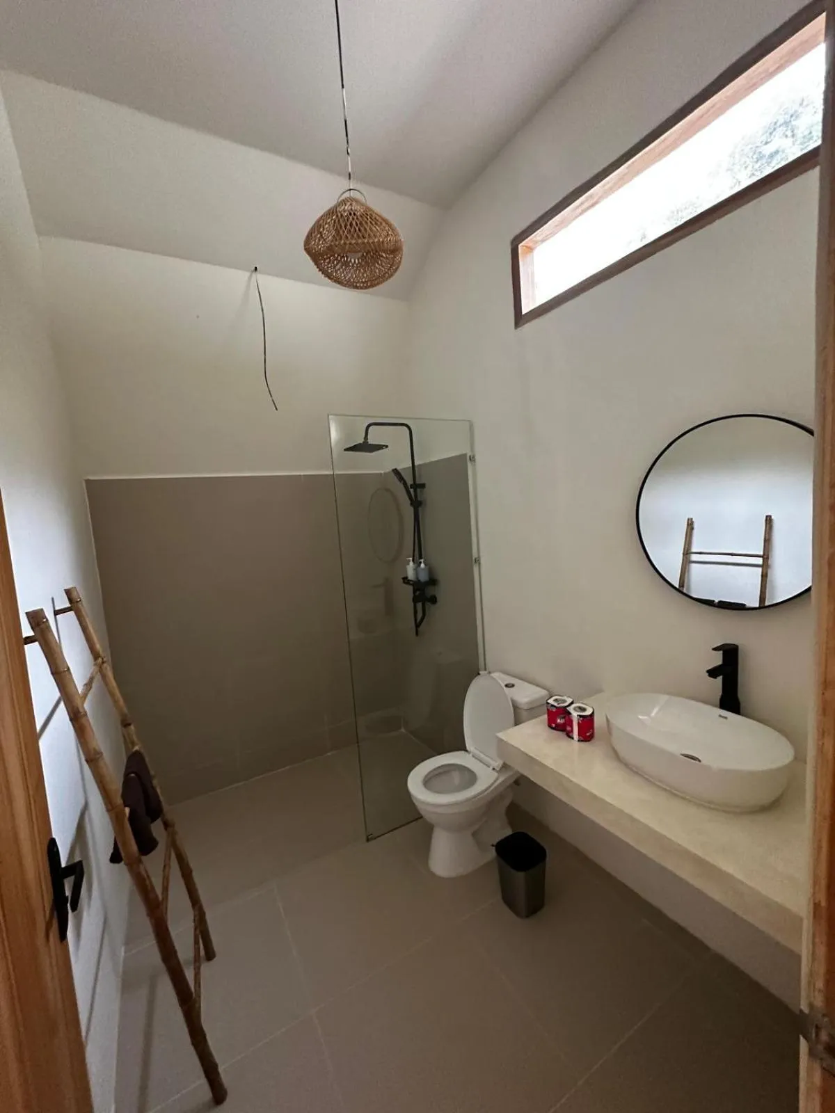 Shower in Jungle Bungalows