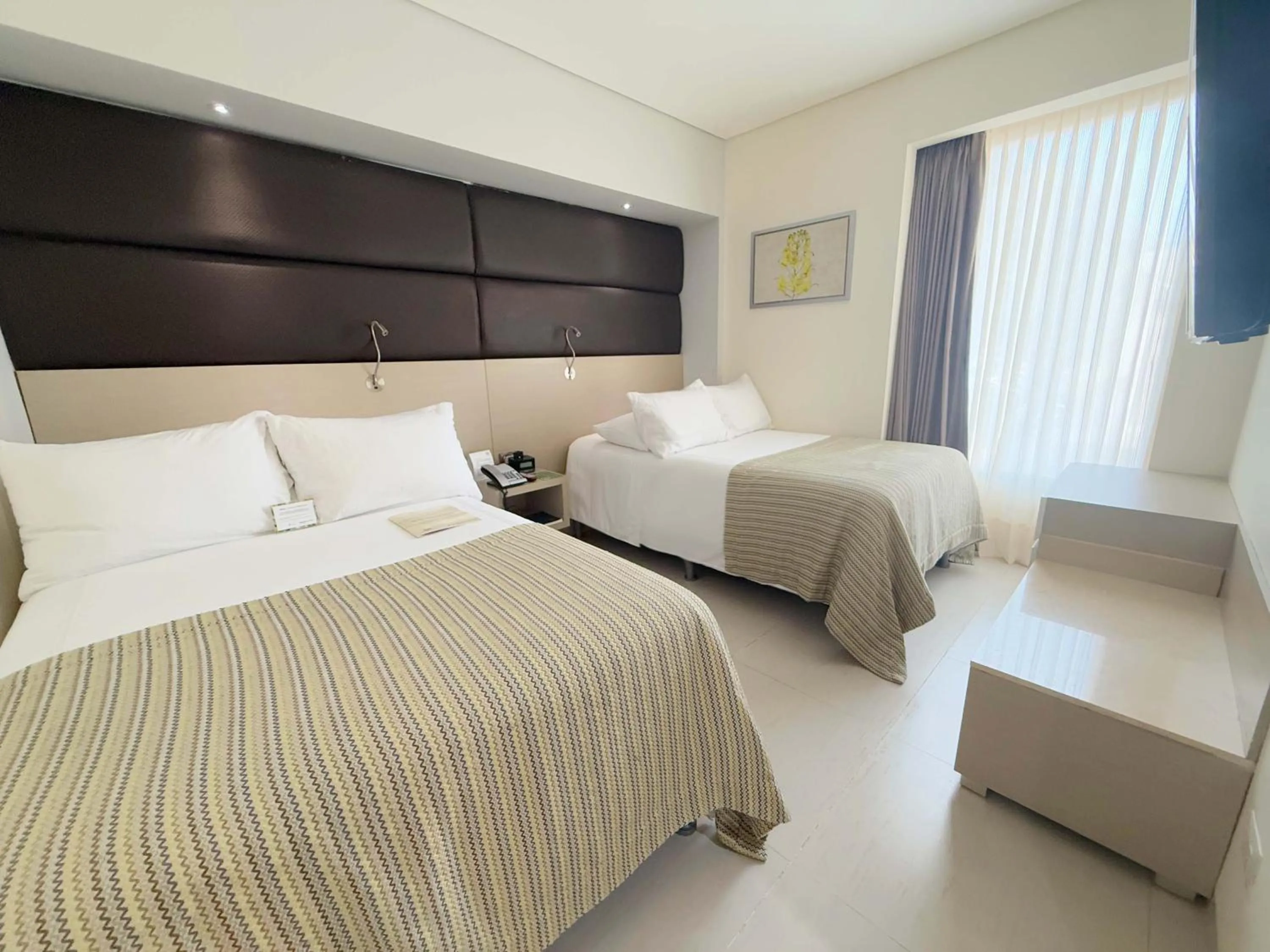 Bed in Wyndham Garden Barranquilla