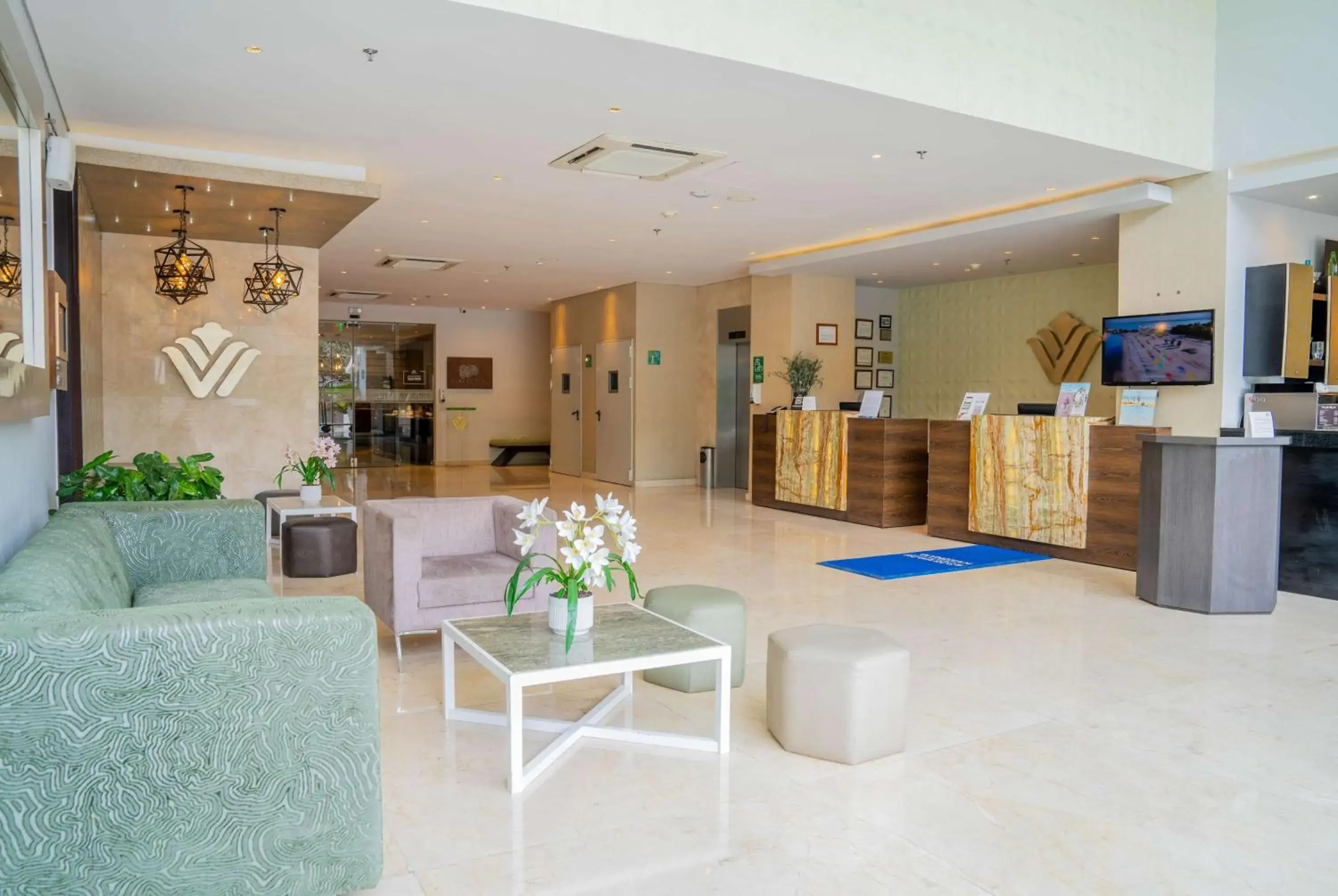 Lobby or reception in Wyndham Garden Barranquilla Lobby or reception in Wyndham Garden Barranquilla