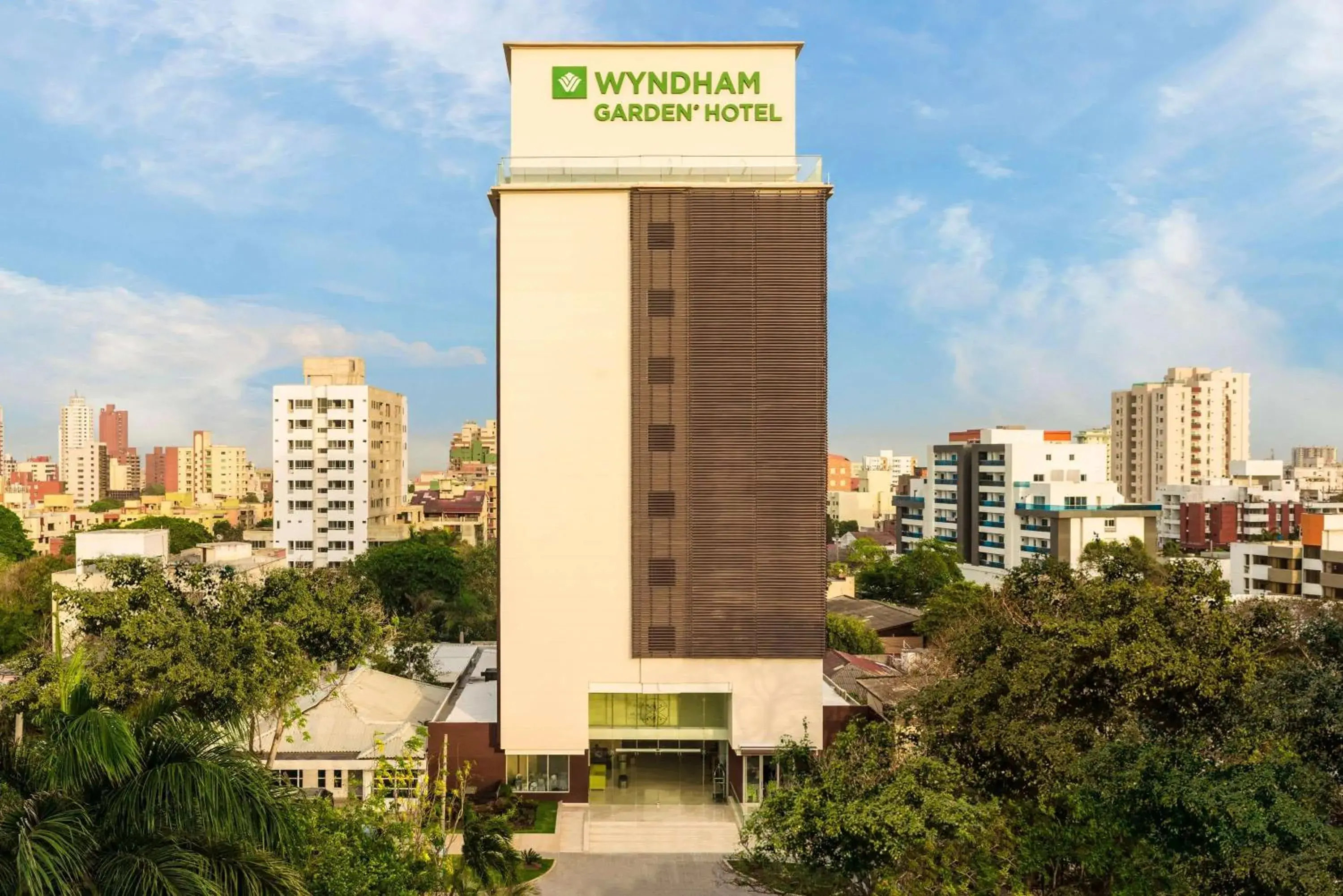Property building in Wyndham Garden Barranquilla Property building in Wyndham Garden Barranquilla