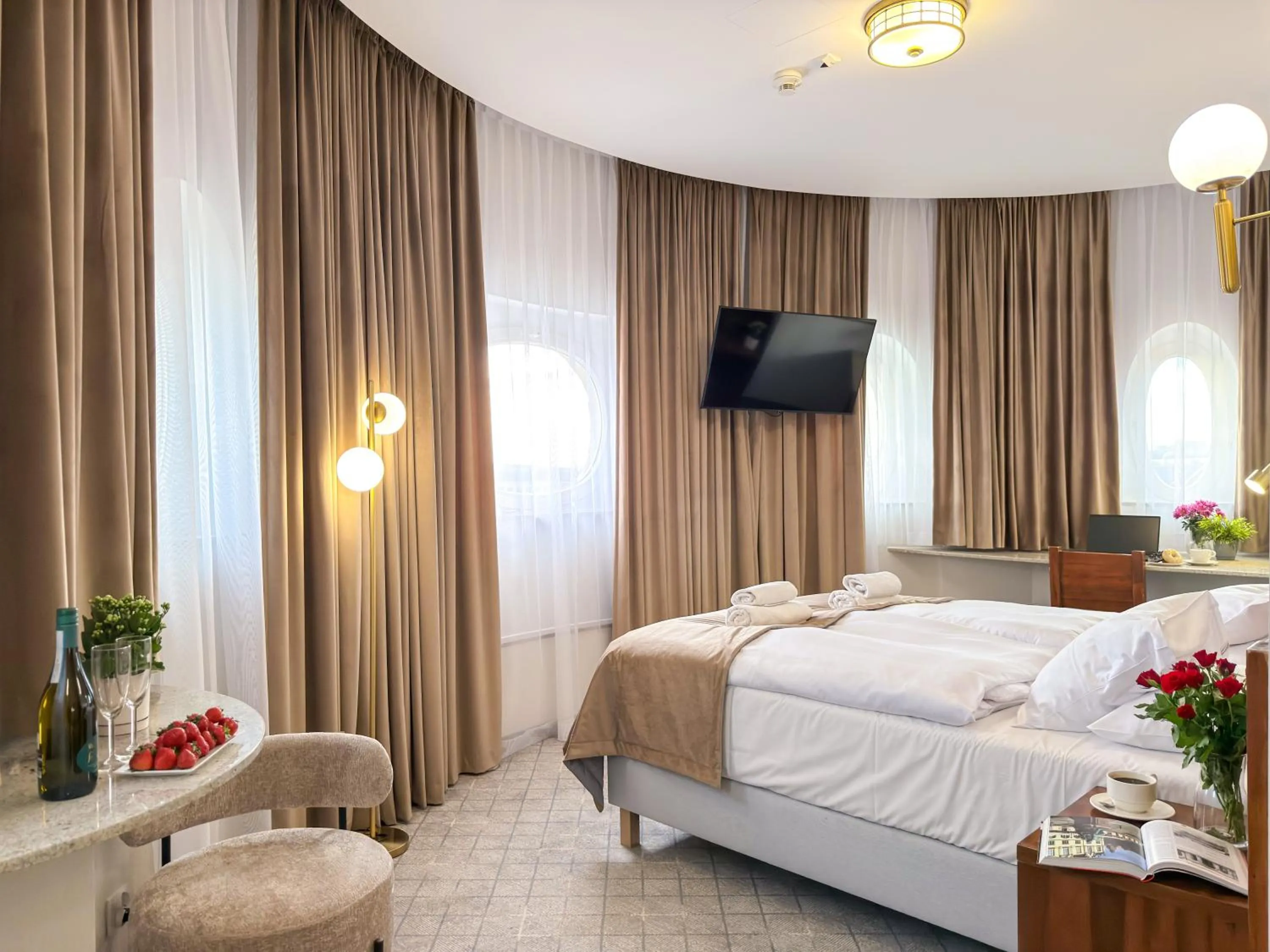 Bed in Hotel Piast Wrocław Centrum