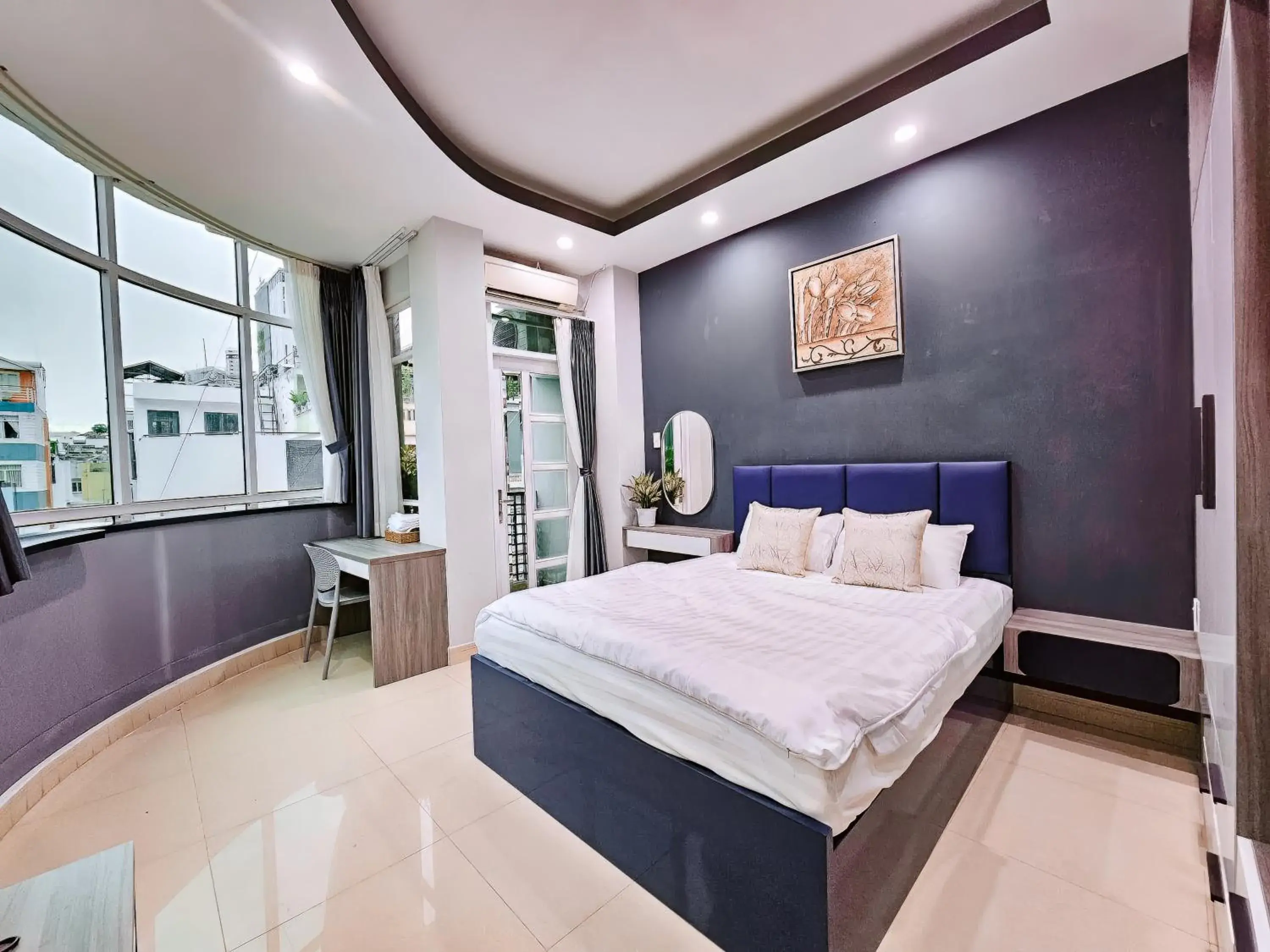 Bed in APEC BnB Hotel Bed in APEC BnB Hotel