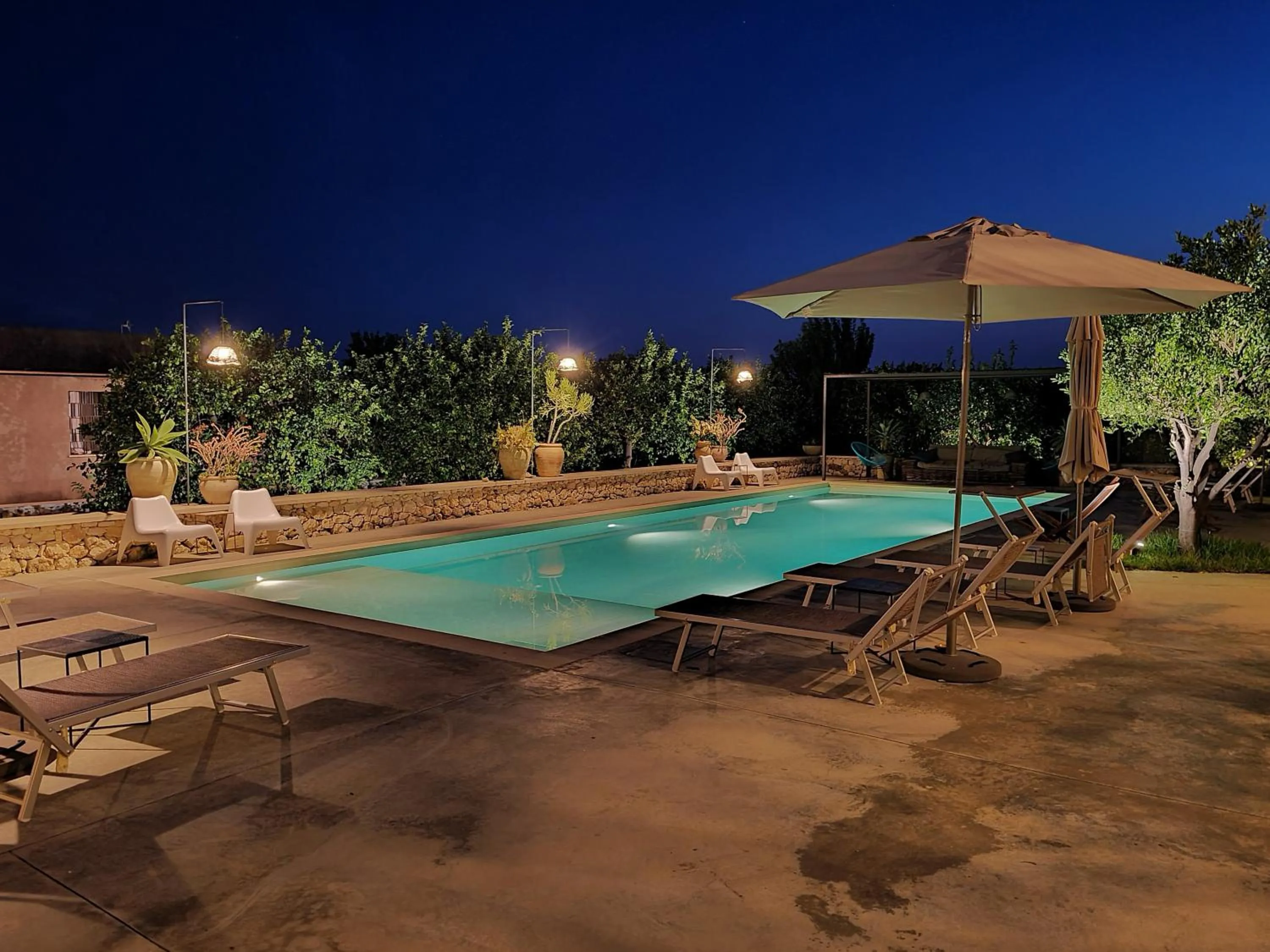 Swimming pool in Tenuta Don Paolino