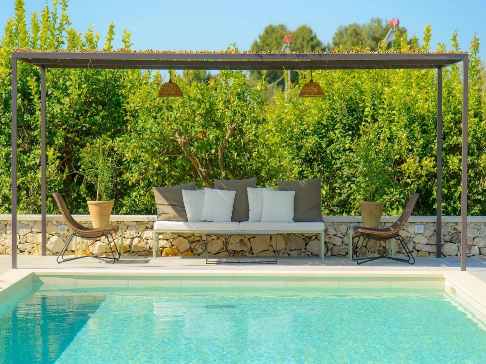 Swimming pool in Tenuta Don Paolino