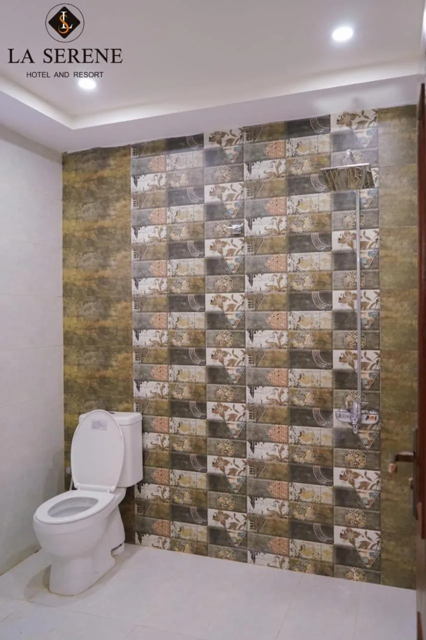 Shower in La Serene Hotel and Resort Kalam by Khan Familia Travels