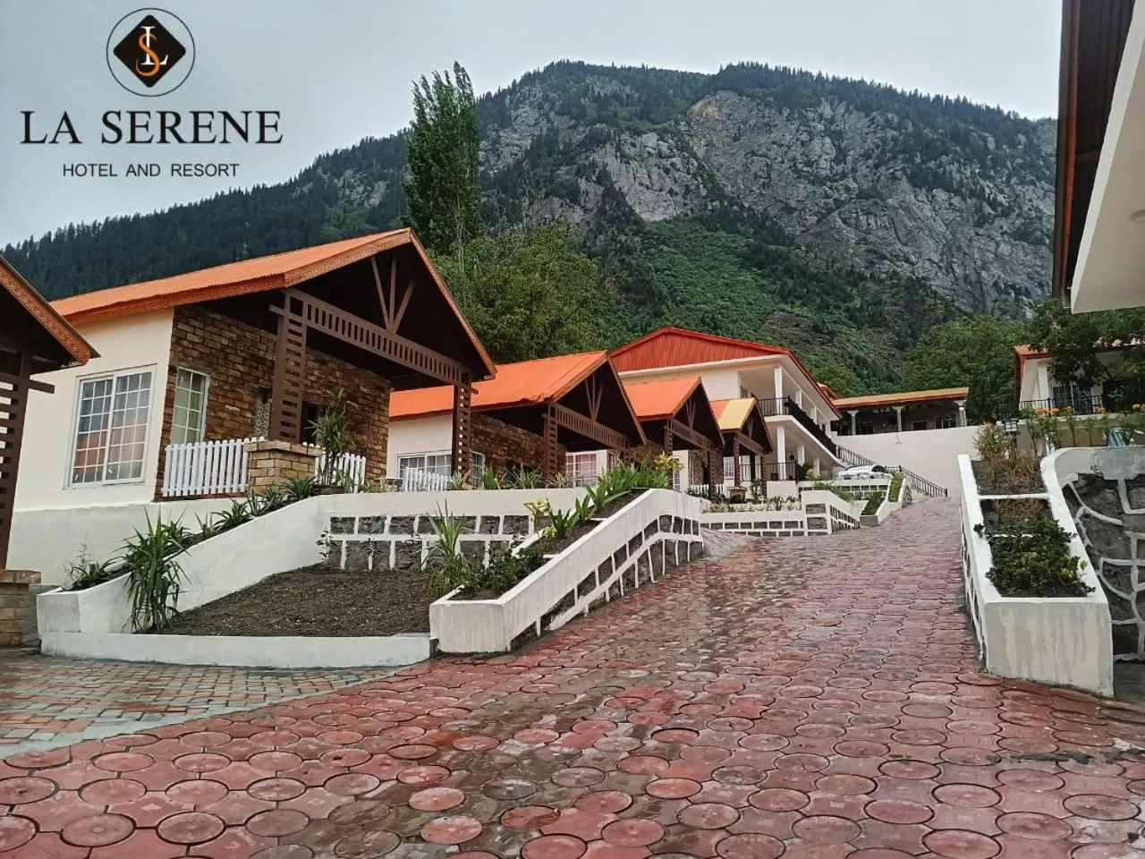 Property building in La Serene Hotel and Resort Kalam by Khan Familia Travels