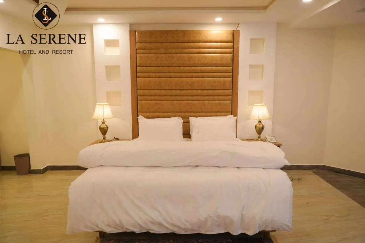 Property building, Bed in La Serene Hotel and Resort Kalam by Khan Familia Travels