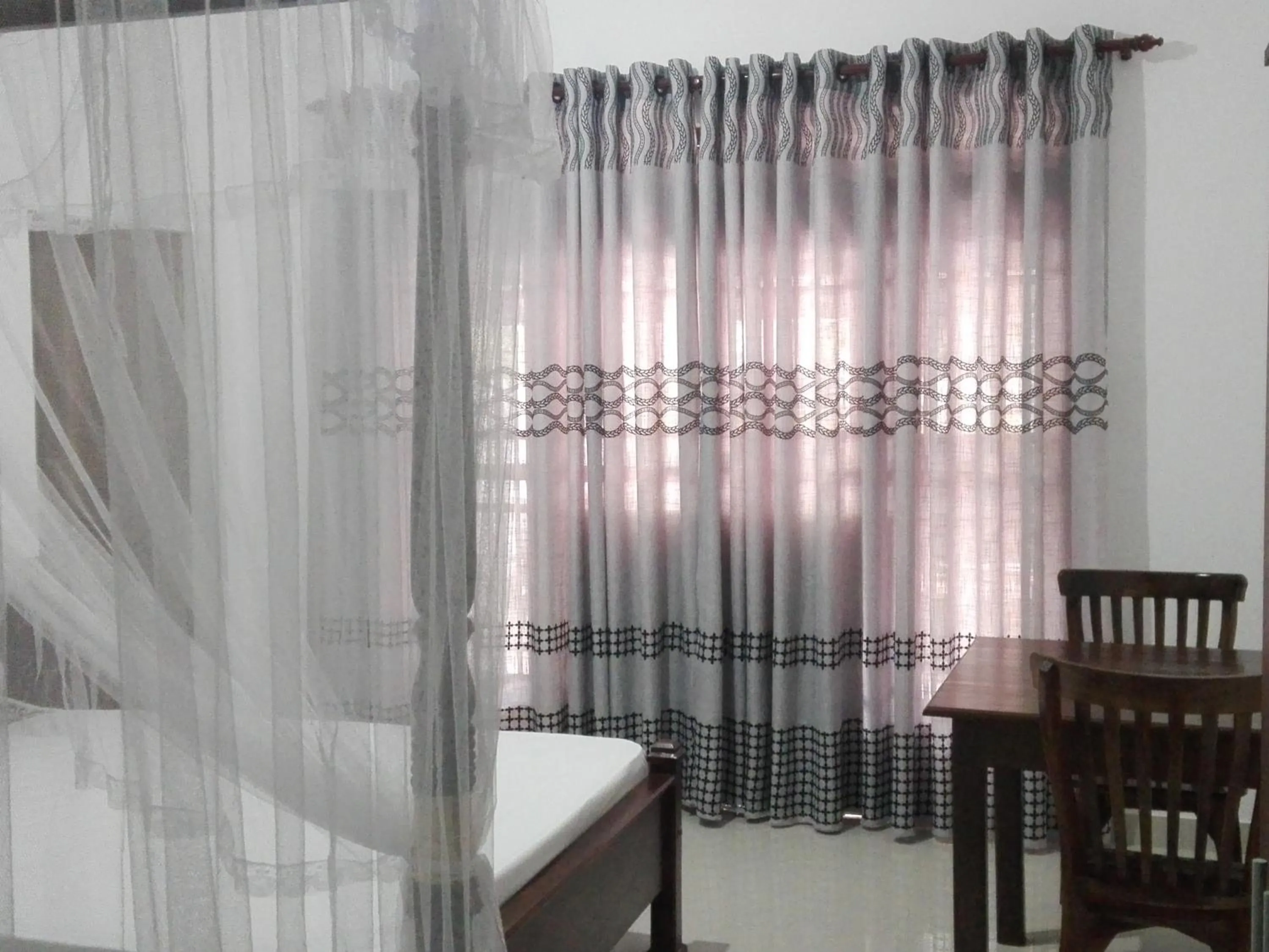 Decorative detail, Bed in Mirissa Cocoon