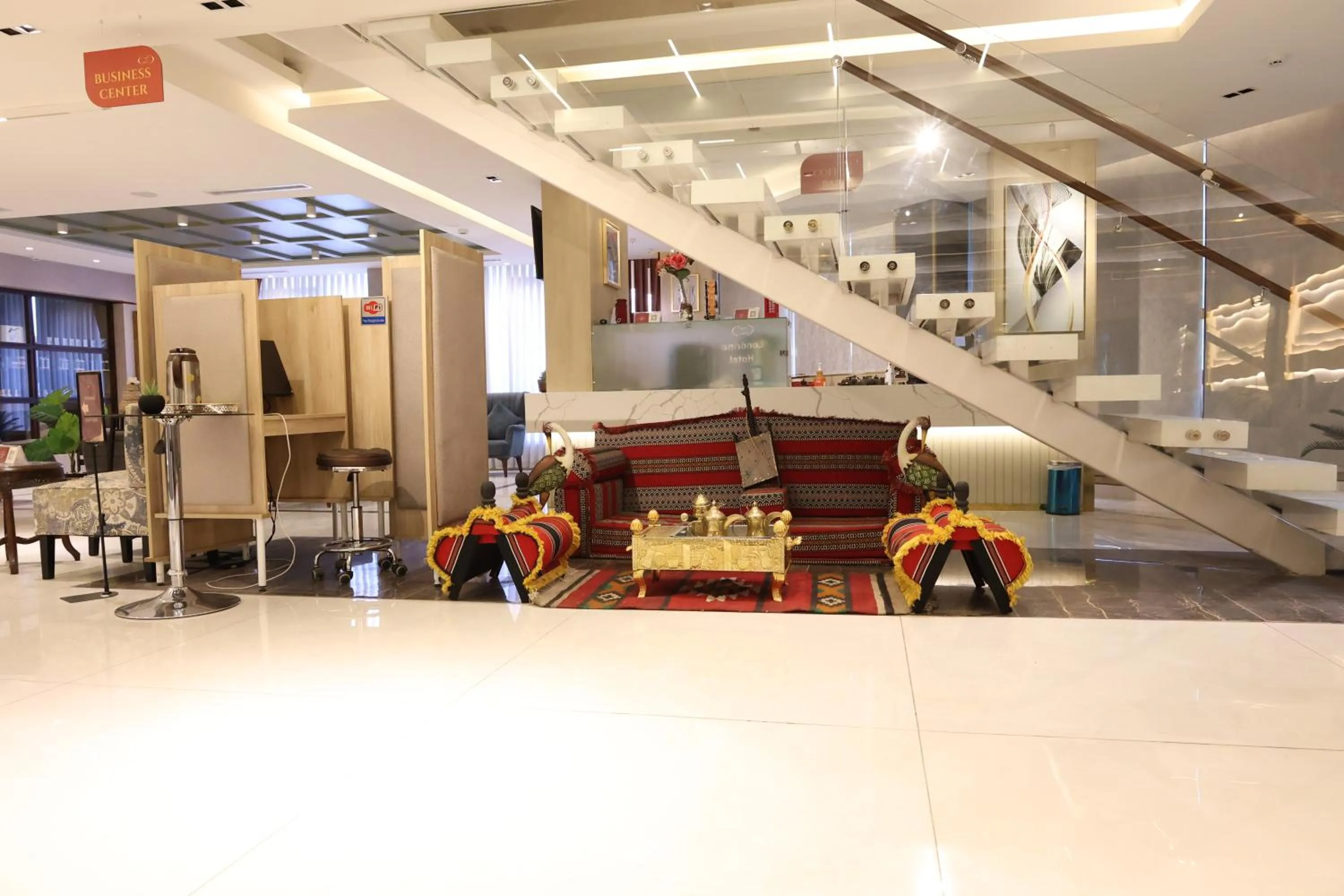 Lobby or reception in Londrina Hotel