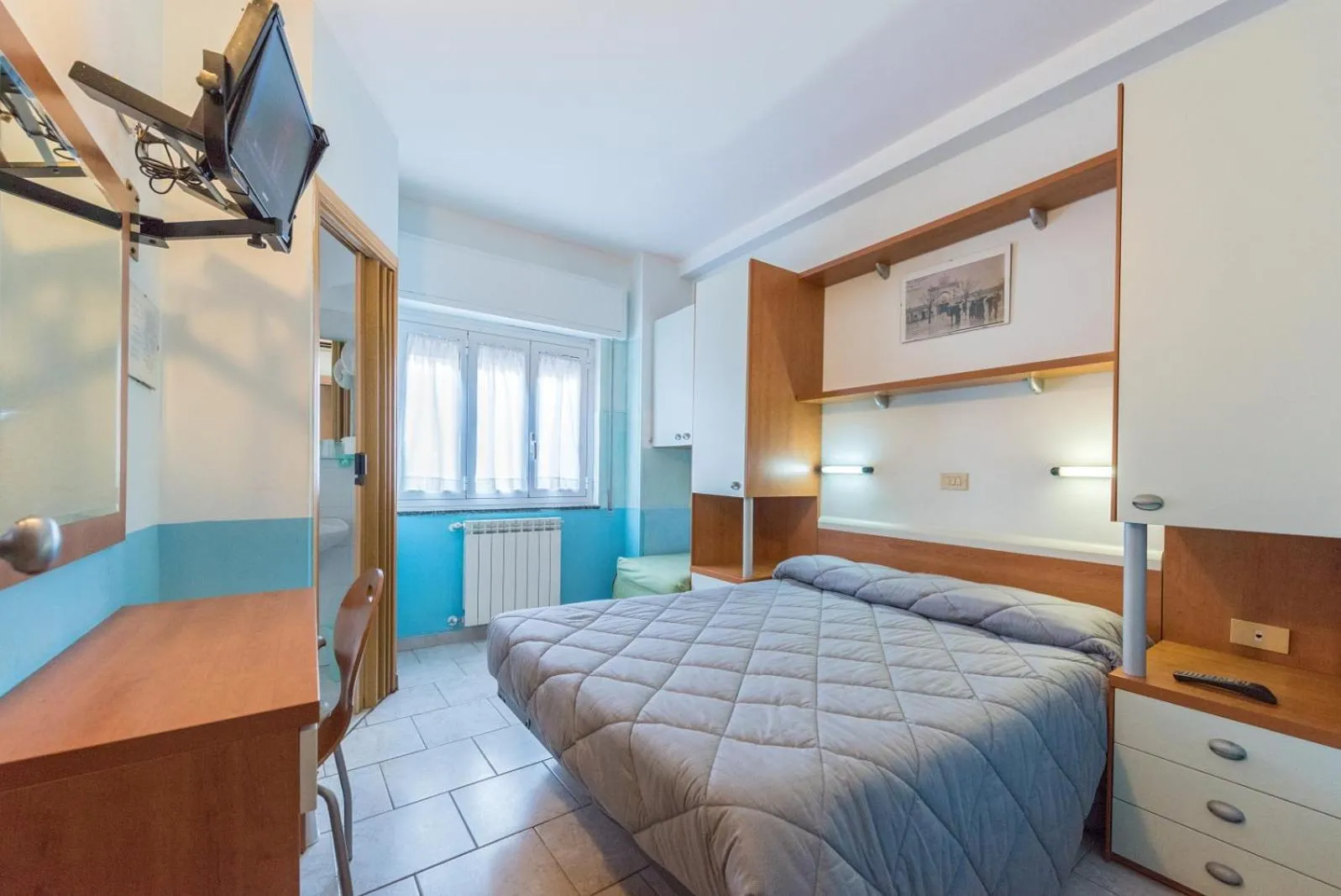 Garden view, Bed in Hotel Santa Maria