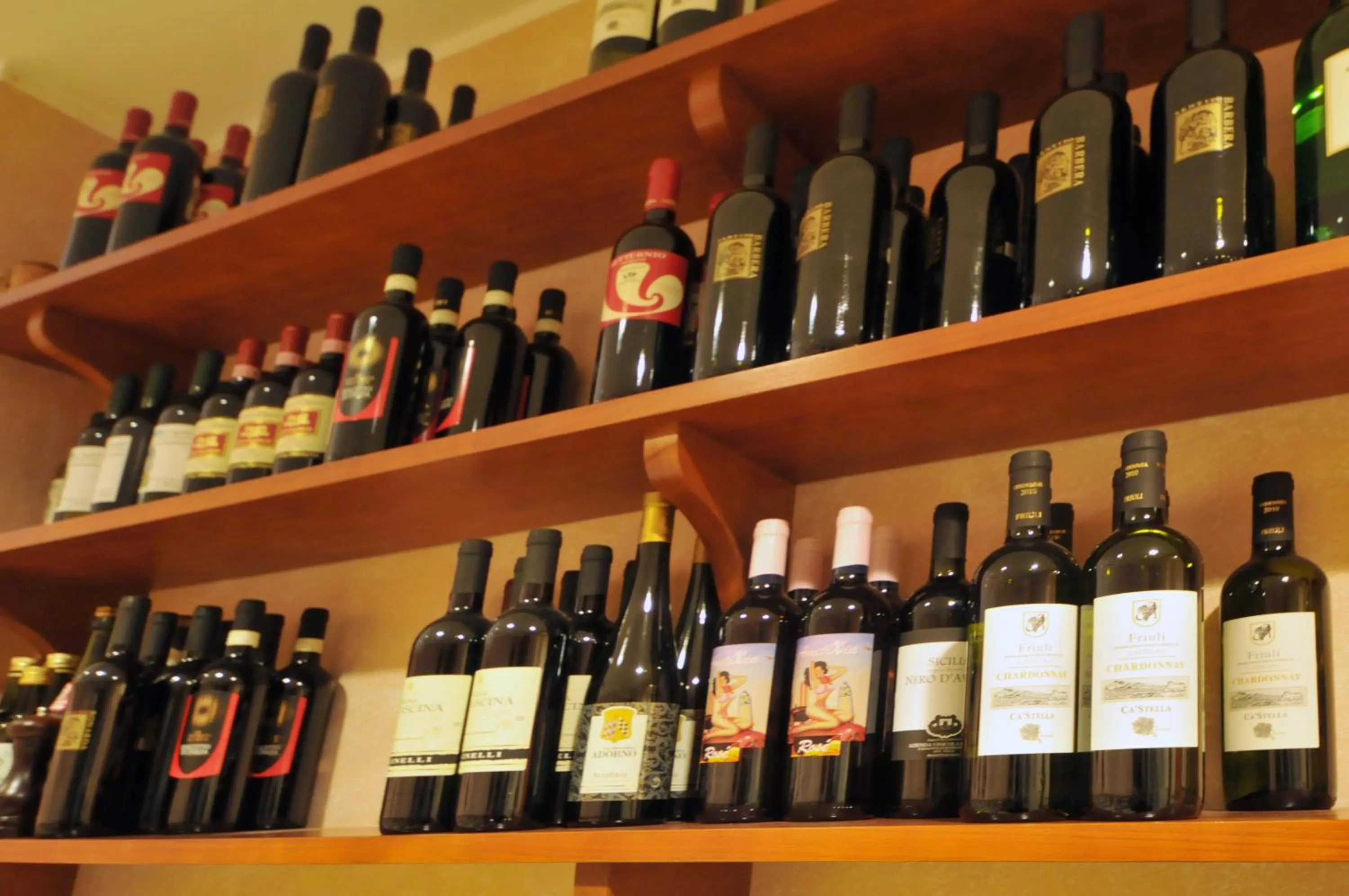 Alcoholic drinks in Hotel Santa Maria
