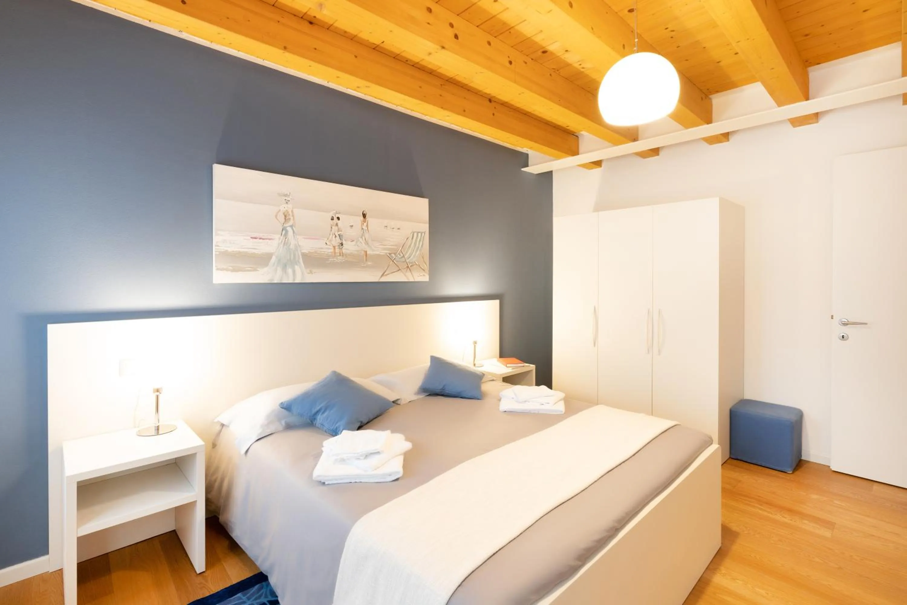 Bed in Ca' Degli Antichi Giardini Apartments