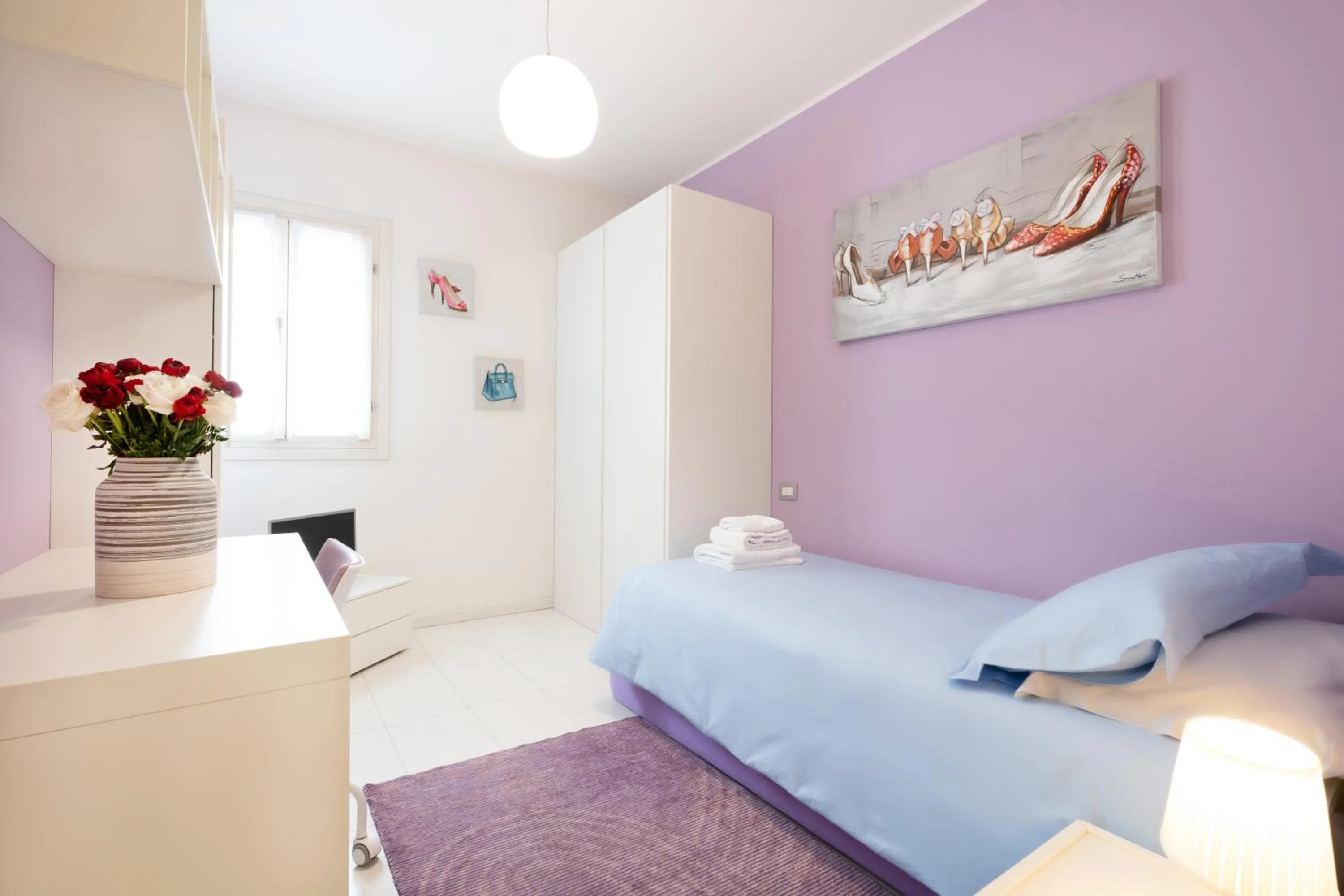 Bed in Ca' Degli Antichi Giardini Apartments