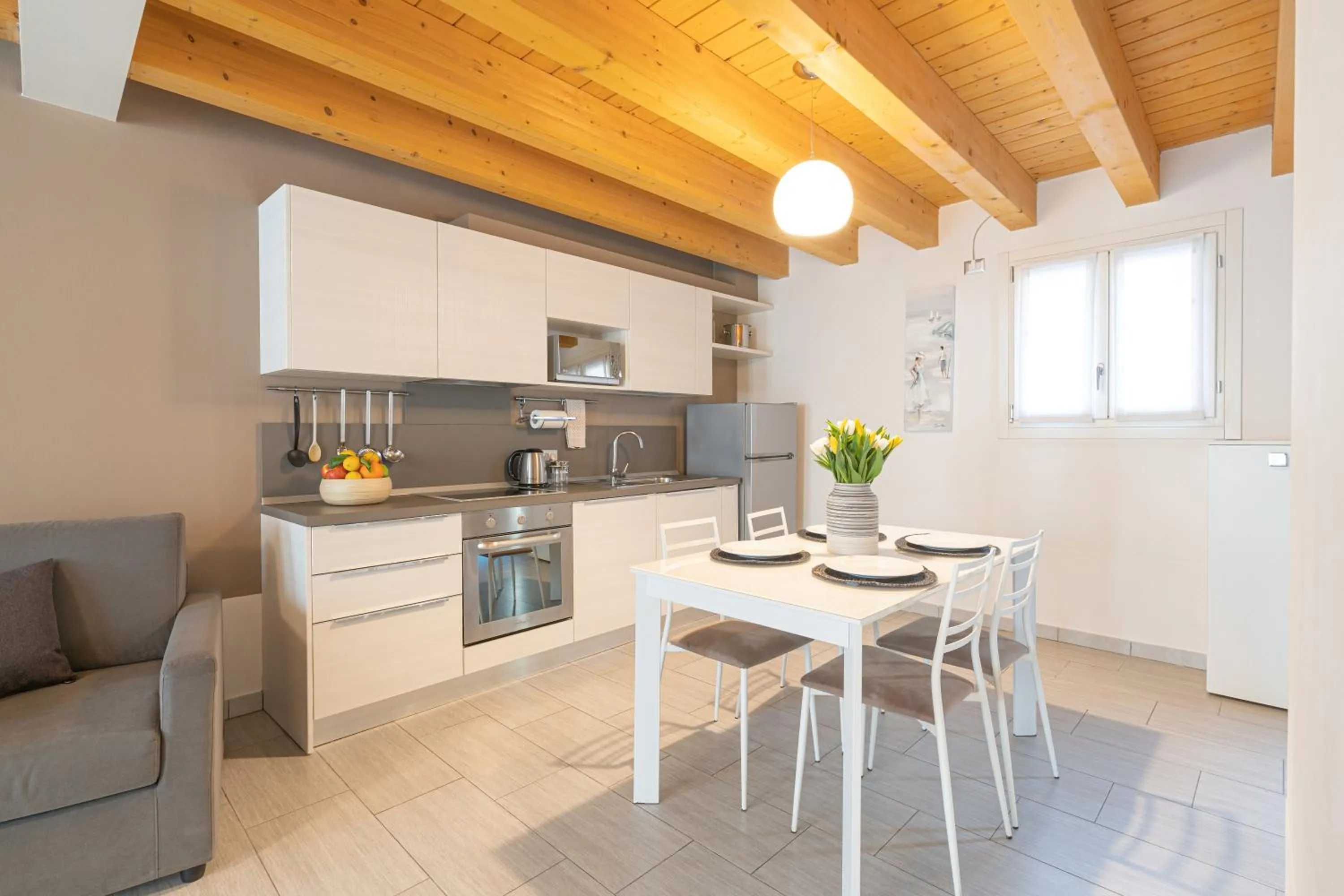 Kitchen or kitchenette in Ca' Degli Antichi Giardini Apartments