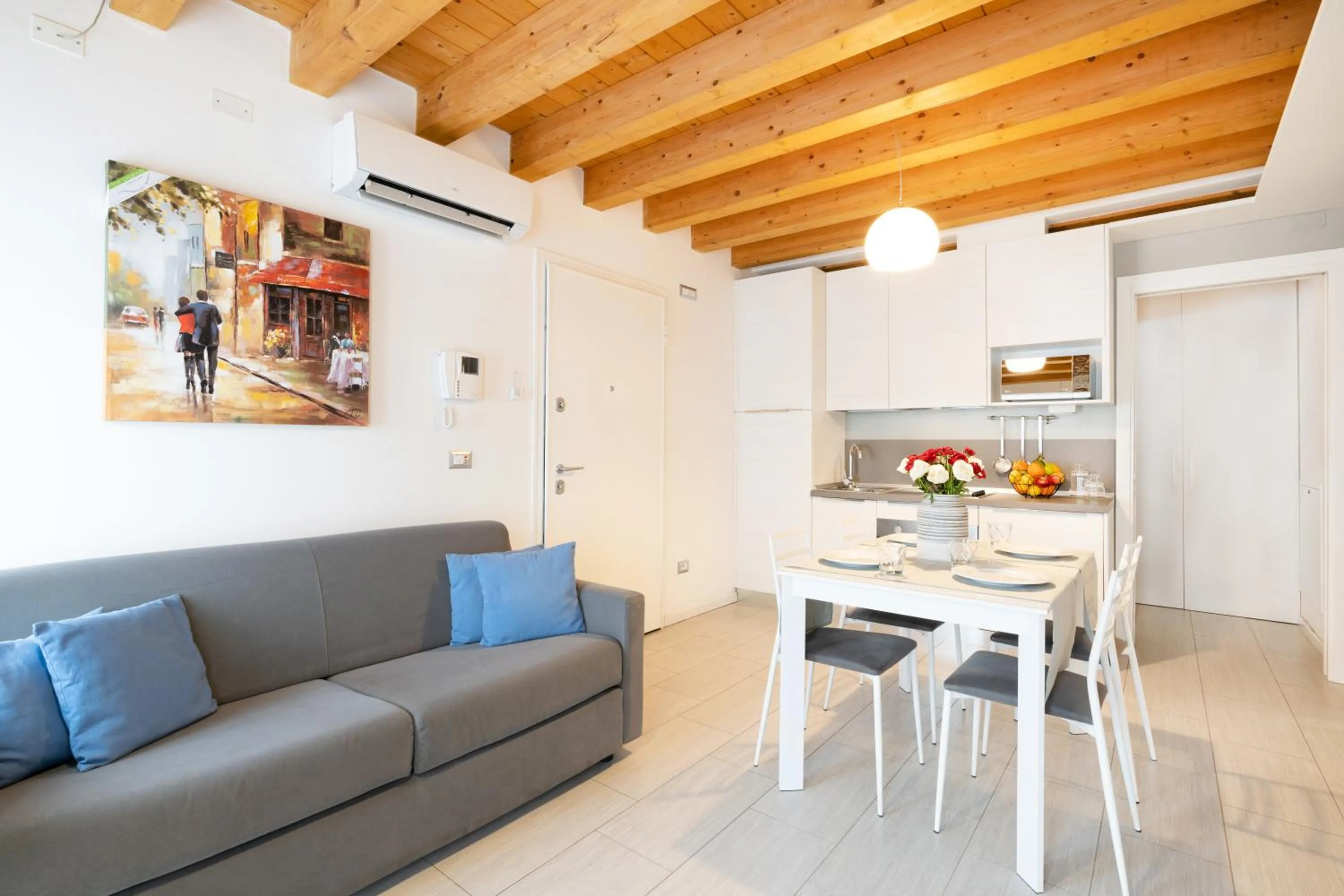 Kitchen or kitchenette in Ca' Degli Antichi Giardini Apartments