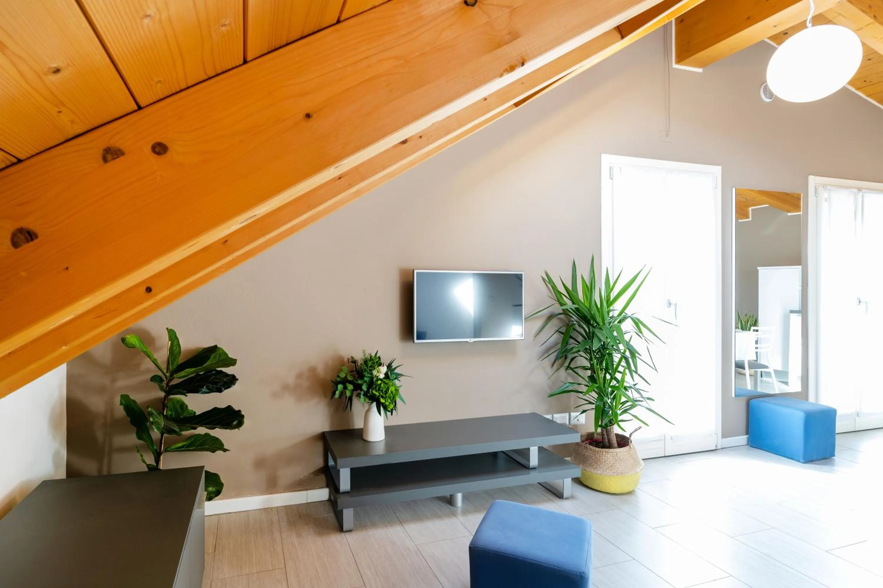 Living room in Ca' Degli Antichi Giardini Apartments