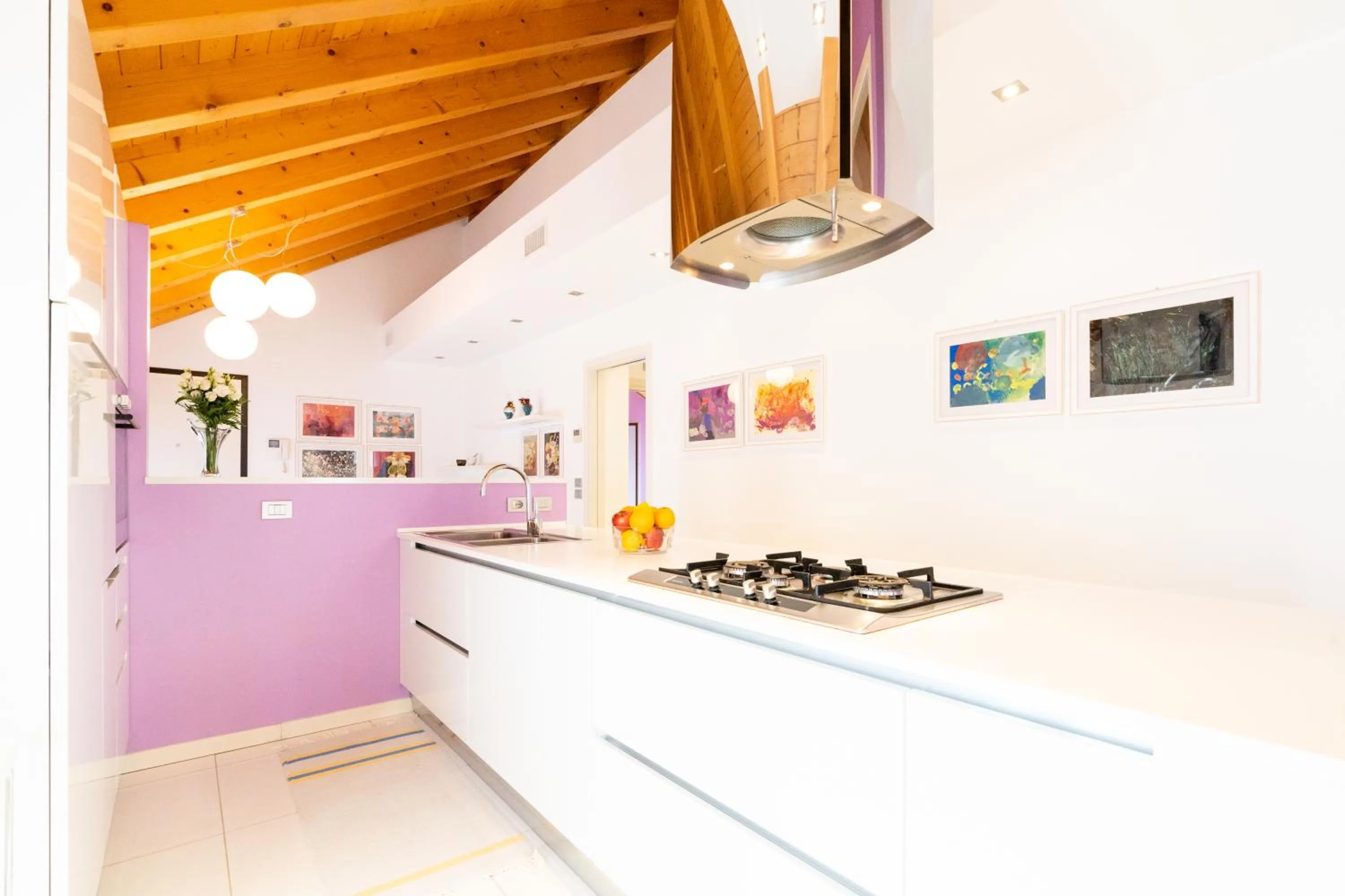 stove in Ca' Degli Antichi Giardini Apartments